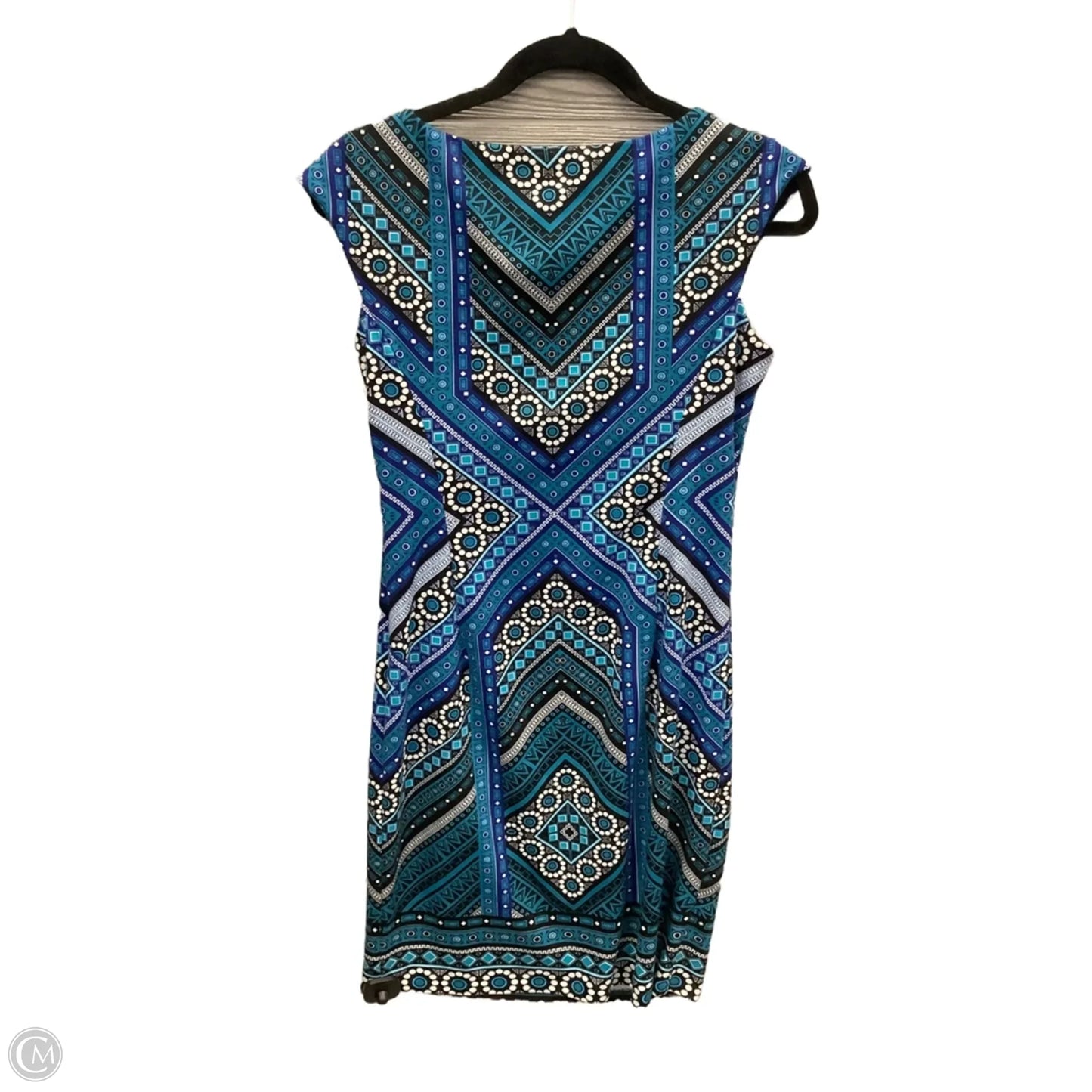 Dress Casual Midi By London Style In Blue, Size: S