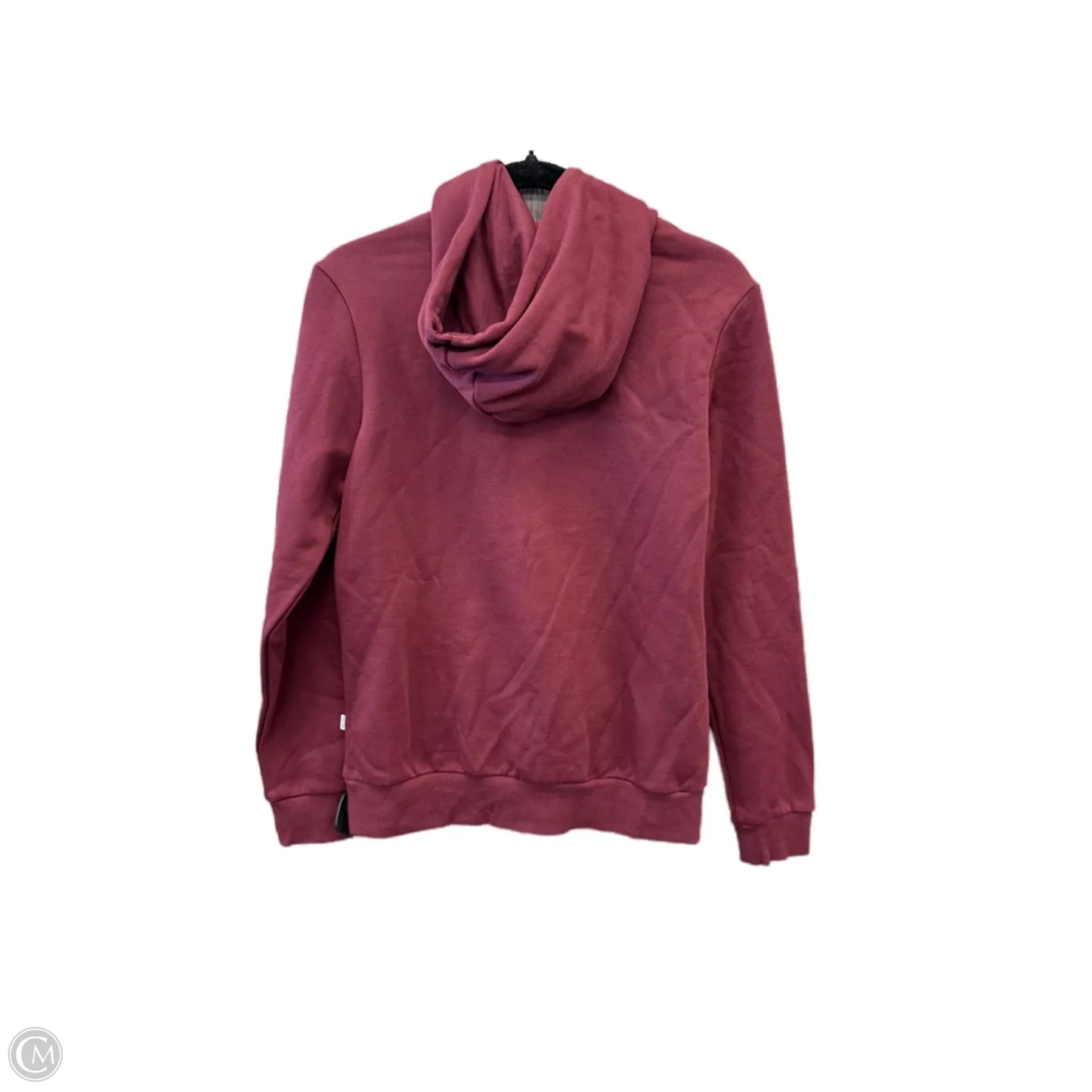 Athletic Sweatshirt Hoodie By Puma In Red, Size: M