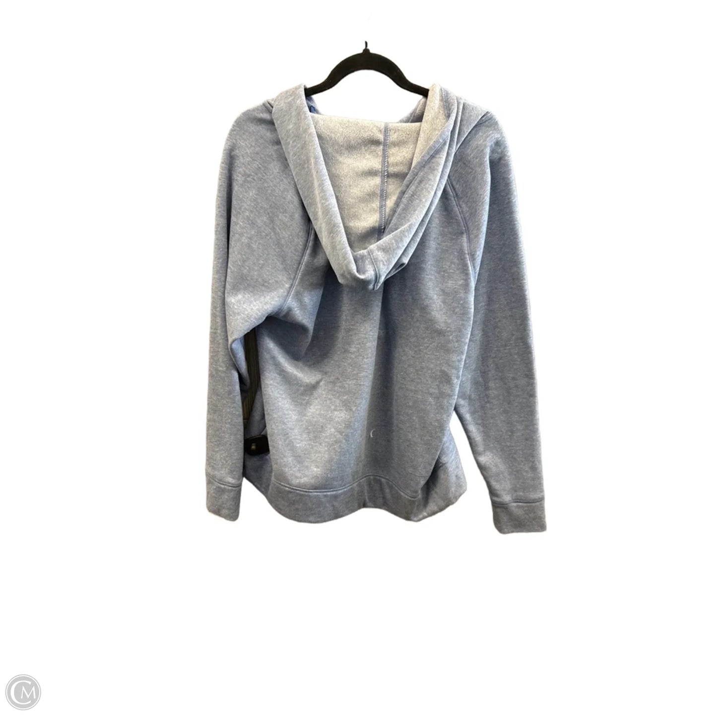 Athletic Sweatshirt Hoodie By Champion In Blue, Size: Xl