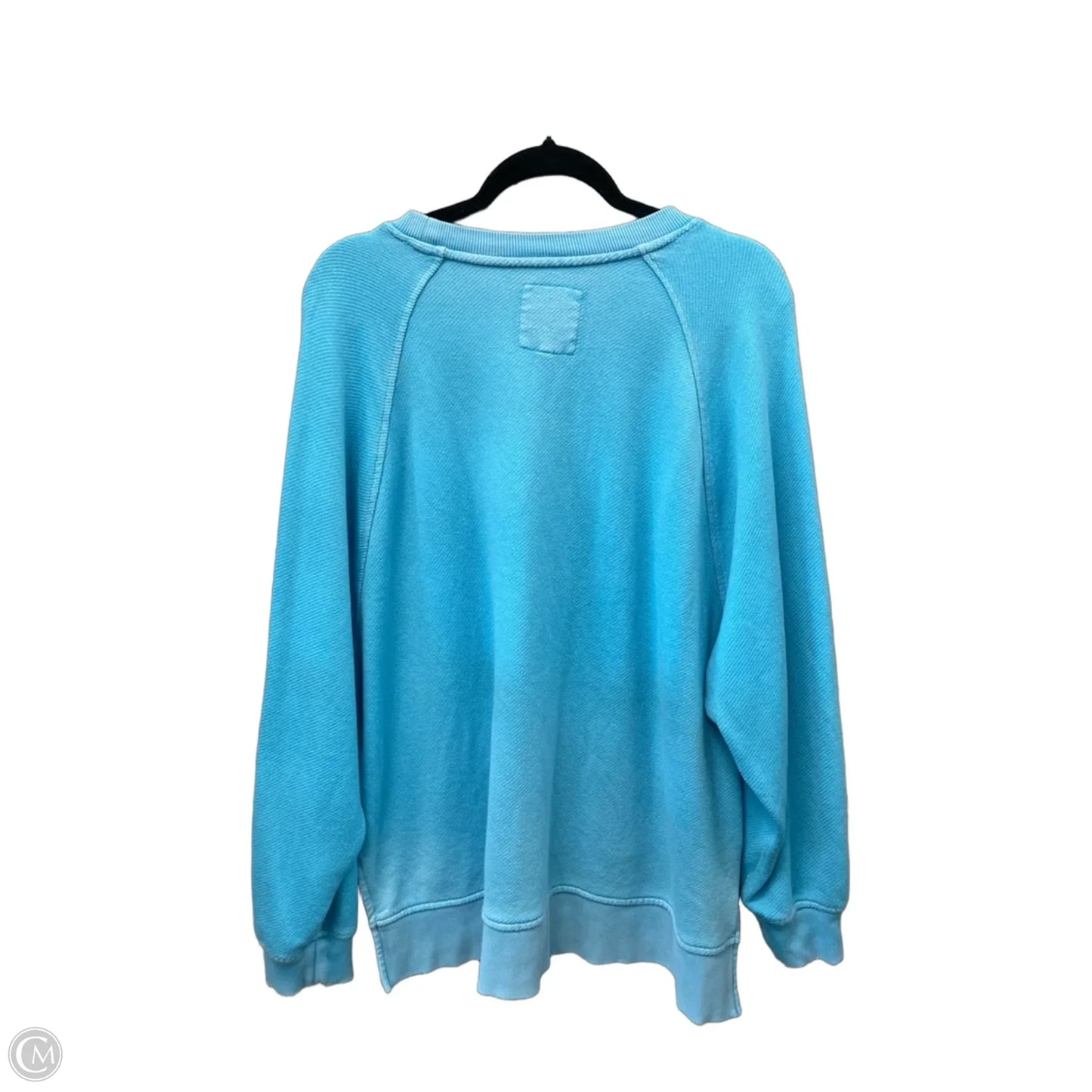Sweatshirt Crewneck By Aerie In Blue, Size: M