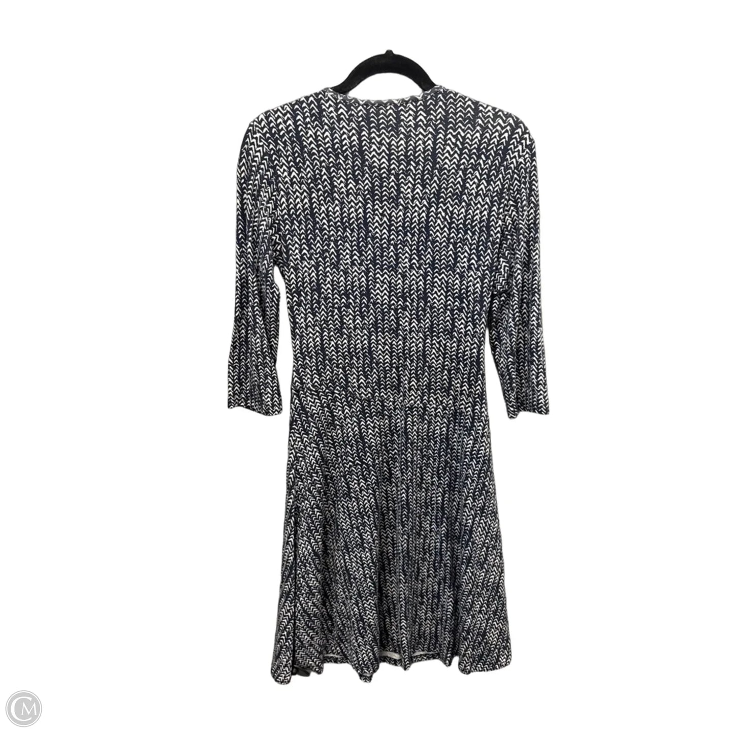 Dress Casual Midi By Garnet Hill In Navy, Size: S