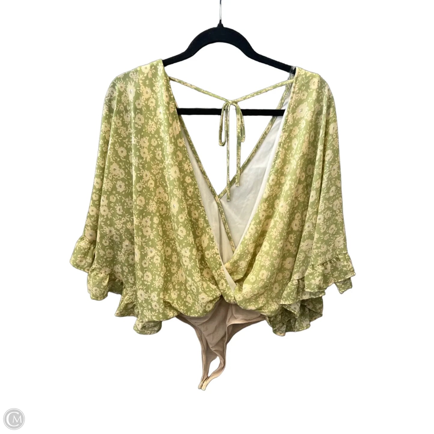 Bodysuit By Lush In Green, Size: L