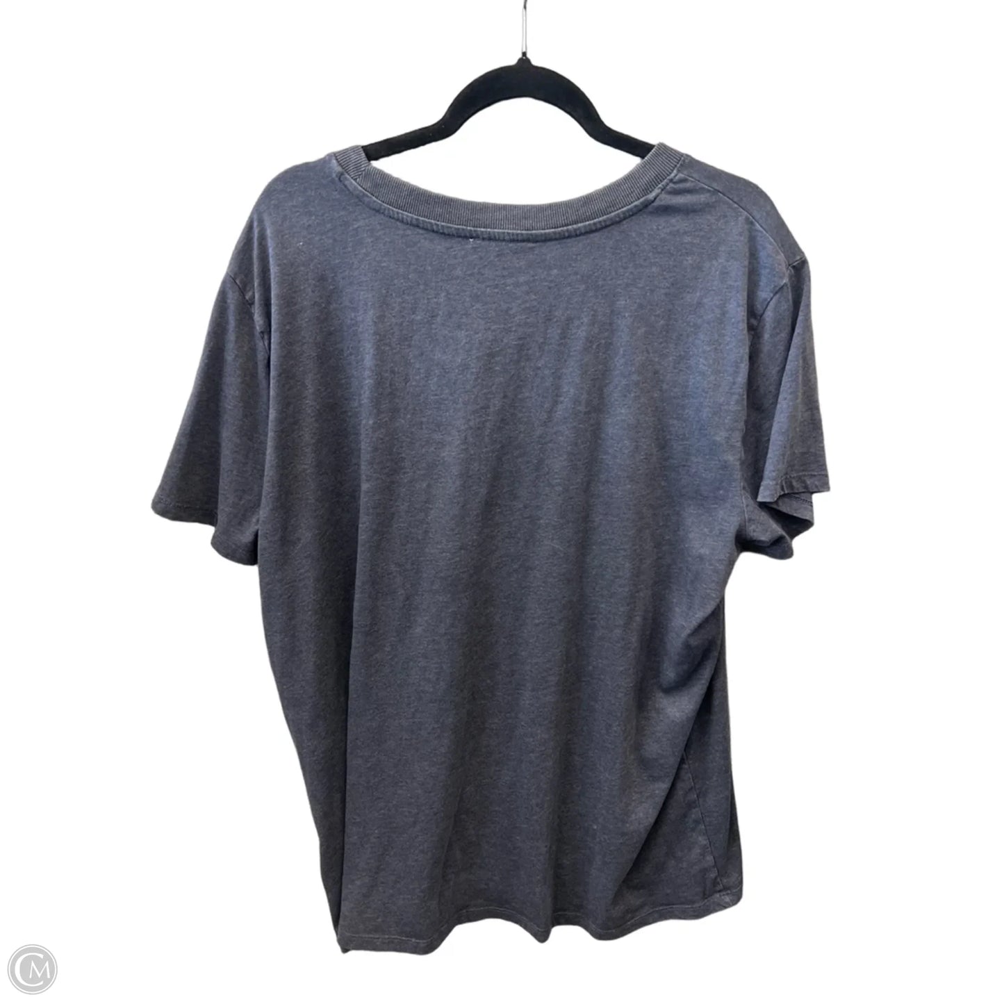 Top Short Sleeve By Maurices In Navy, Size: Xl