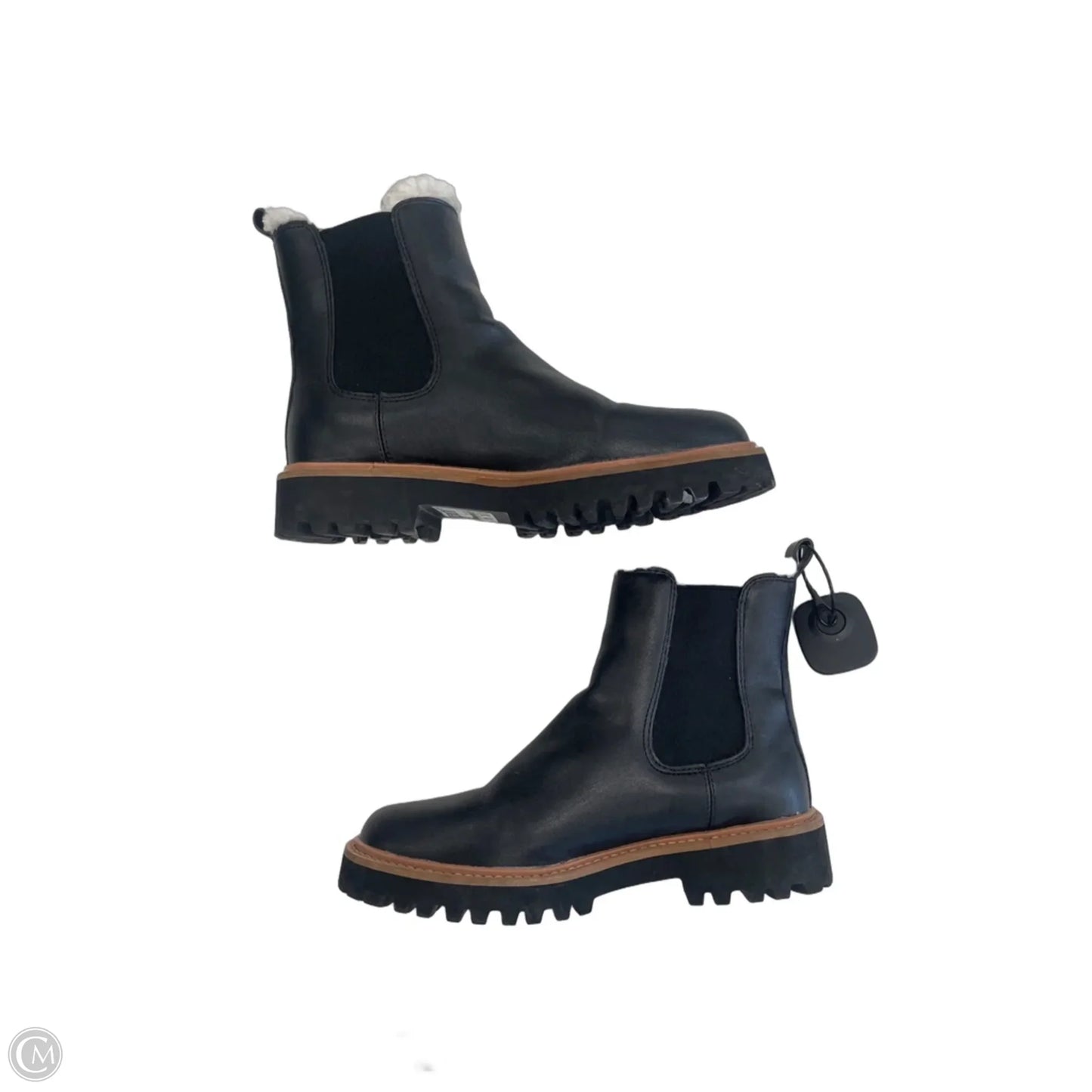 Boots Ankle Flats By J. Crew In Black, Size: 7