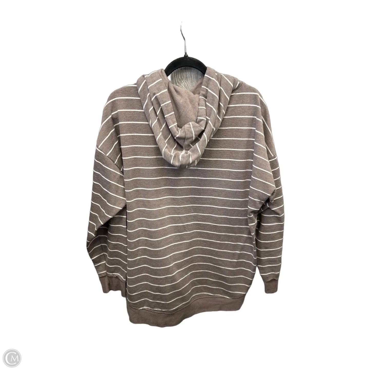 Sweatshirt Hoodie By Maurices In Striped Pattern, Size: Xl