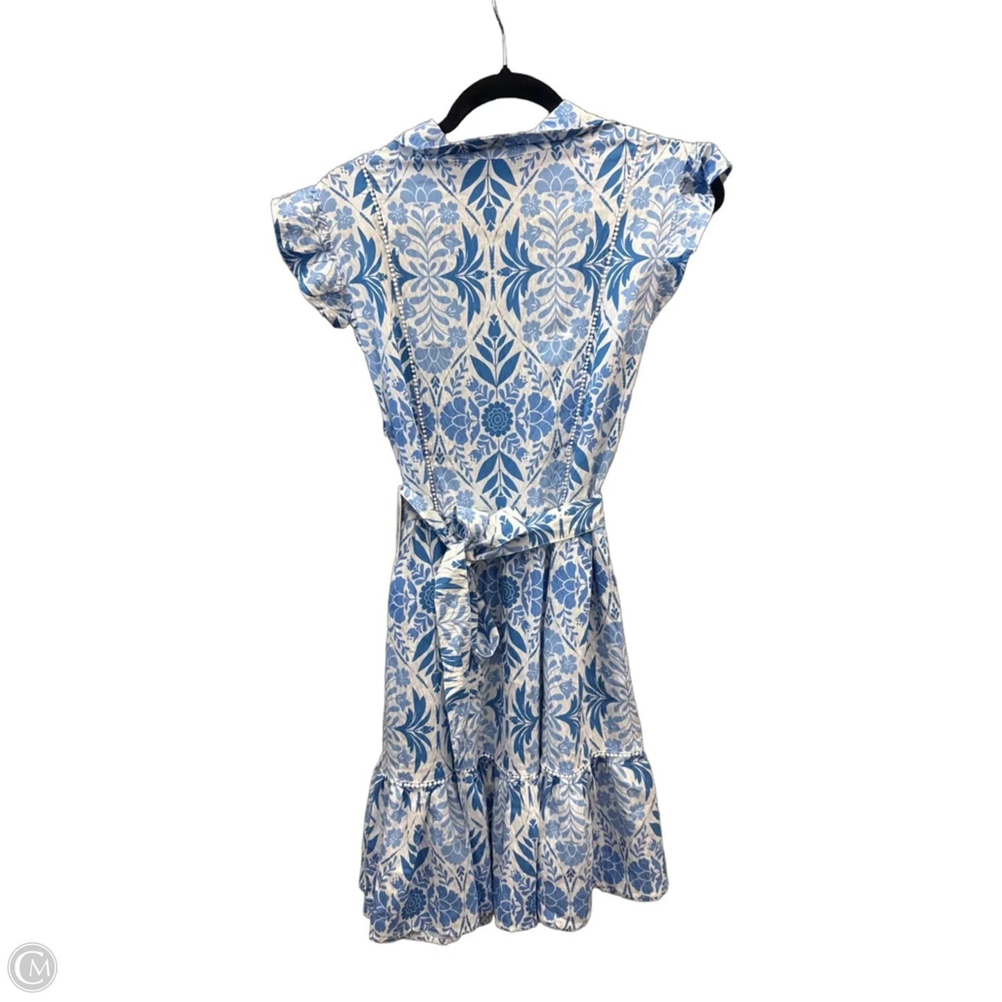 Dress Casual Midi By Ellen Tracy In Blue, Size: L