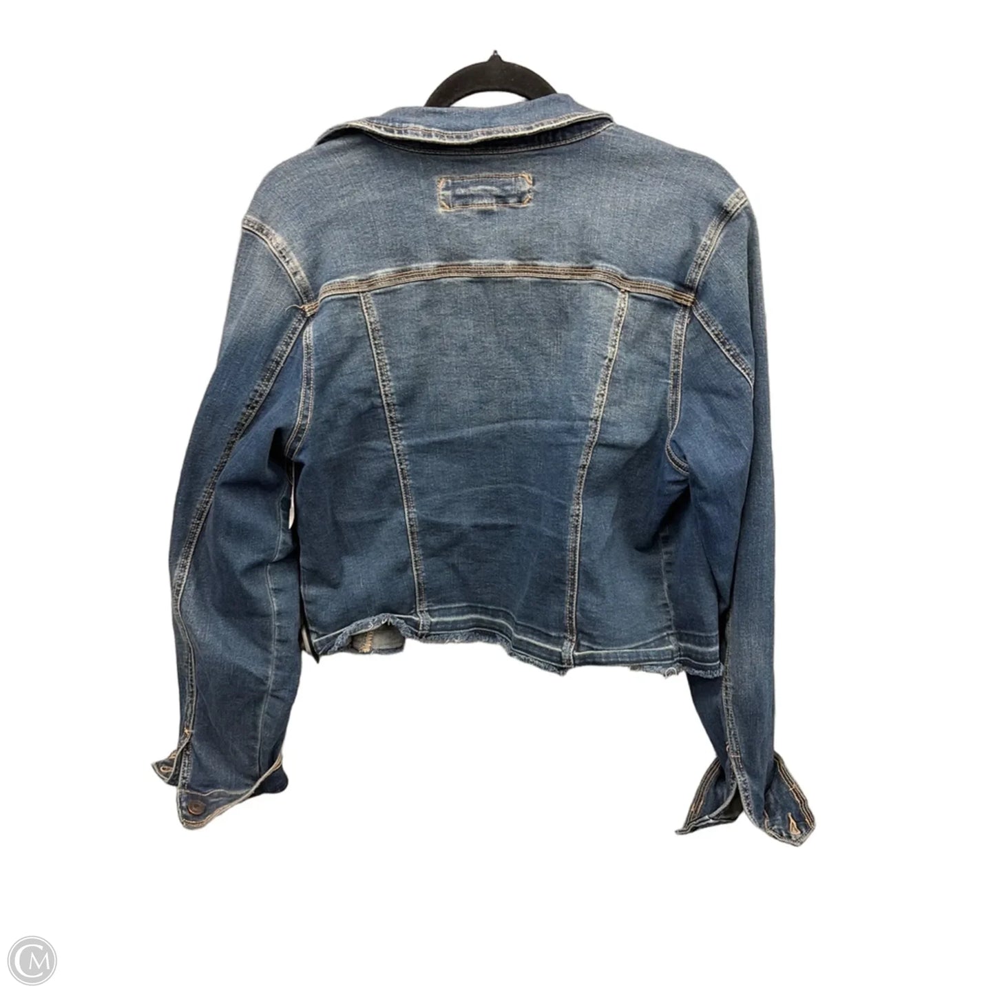 Jacket Denim By Maurices In Blue Denim, Size: Xl