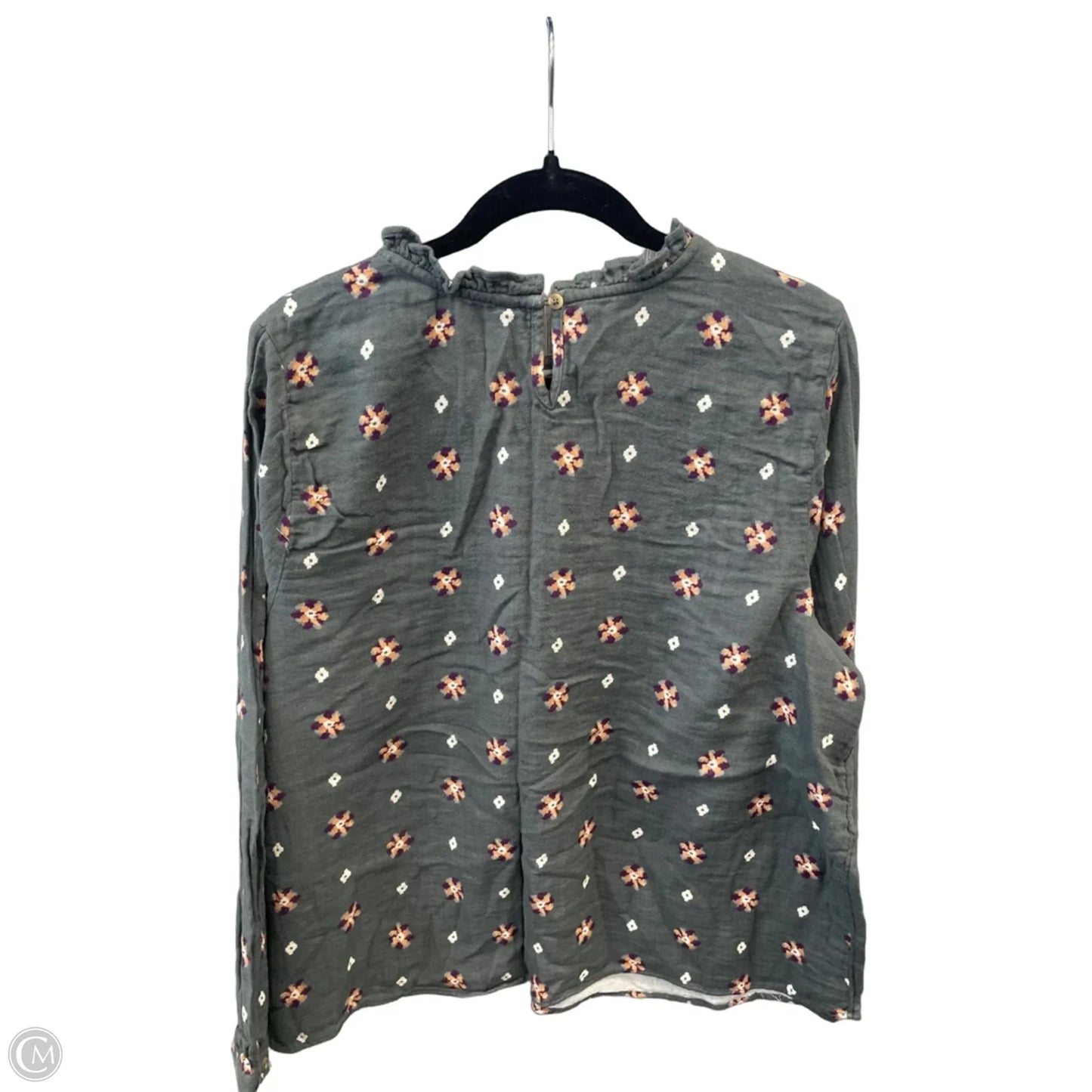 Top Long Sleeve By Sonoma In Green, Size: Xxl