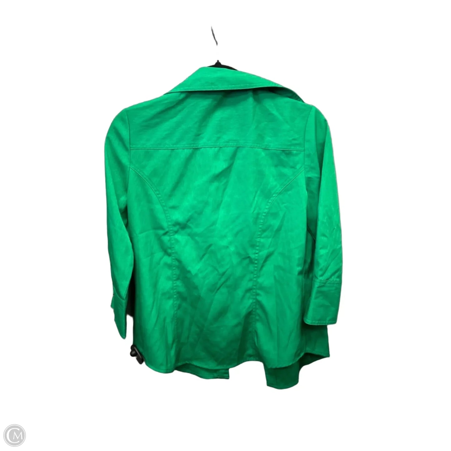 Top Long Sleeve By Cato In Green, Size: S