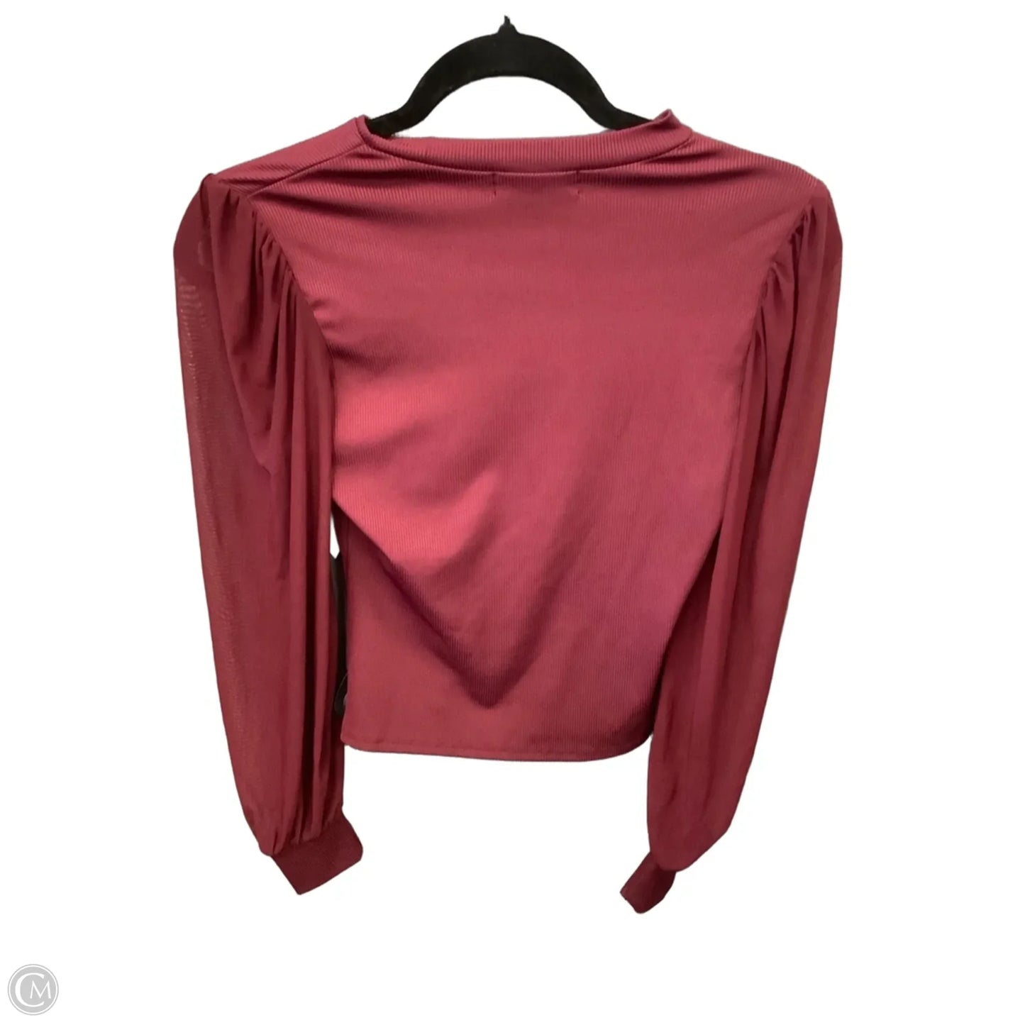 Top Long Sleeve By Streetwear Society In Red, Size: S