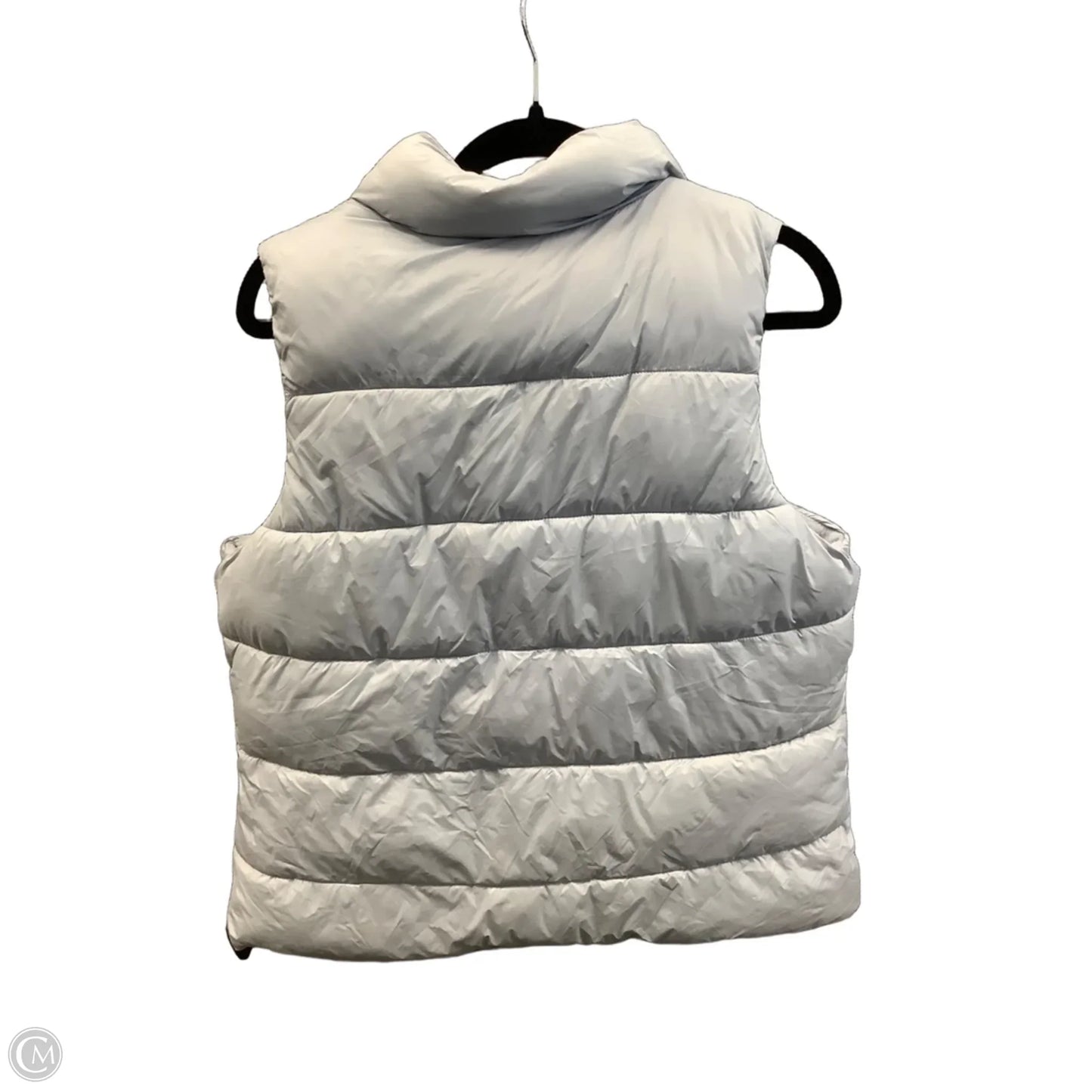 Vest Puffer & Quilted By Old Navy In Grey, Size: L