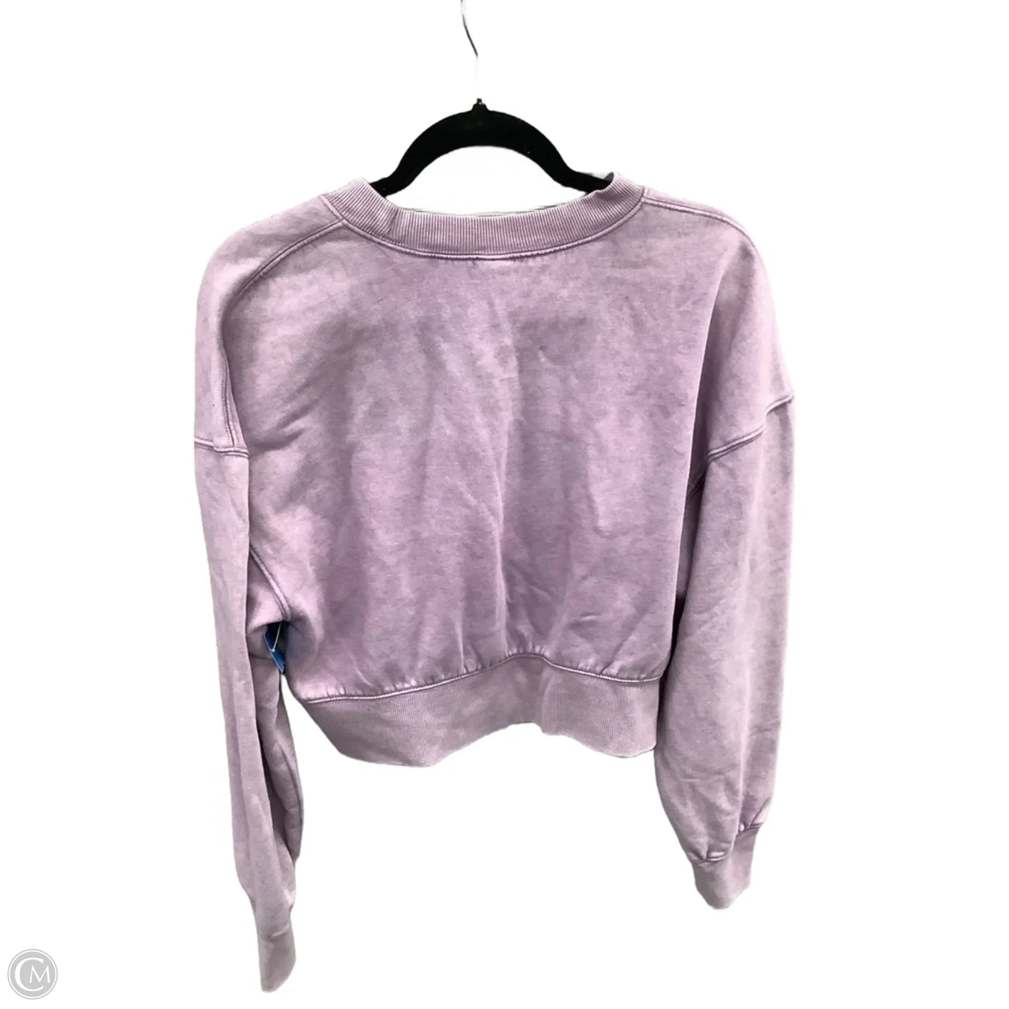 Sweatshirt Crewneck By Wild Fable In Purple, Size: L