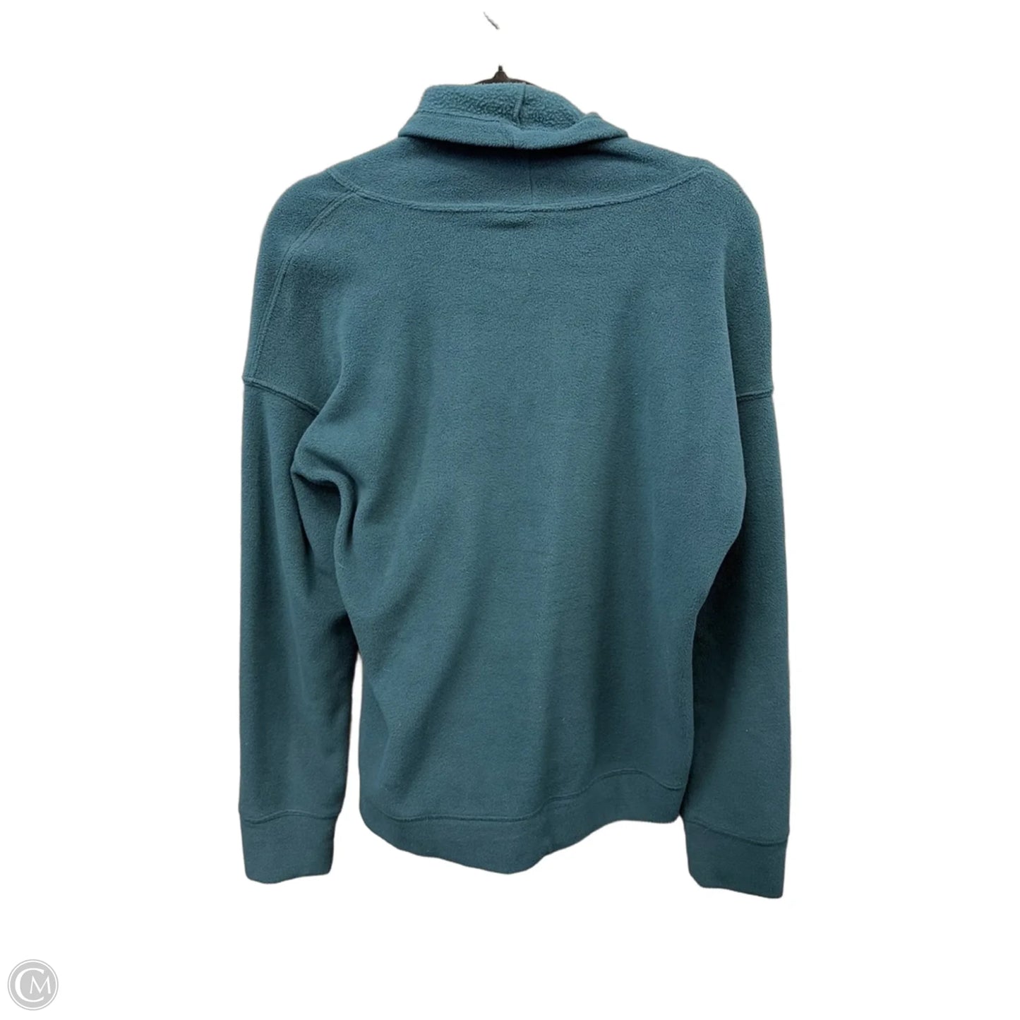 Athletic Top Long Sleeve Crewneck By Old Navy In Green, Size: L