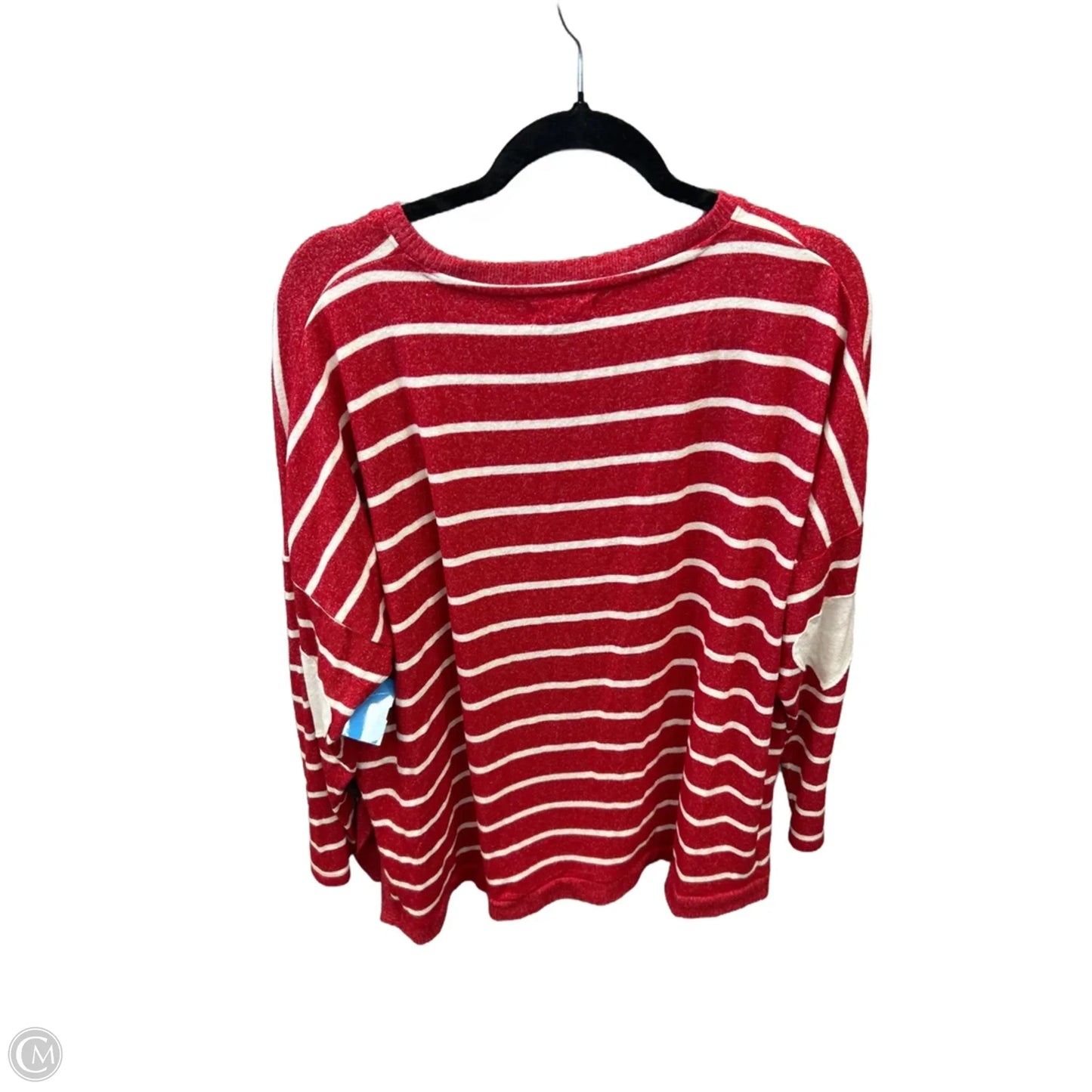 Top Long Sleeve By Maurices In Red, Size: Xl