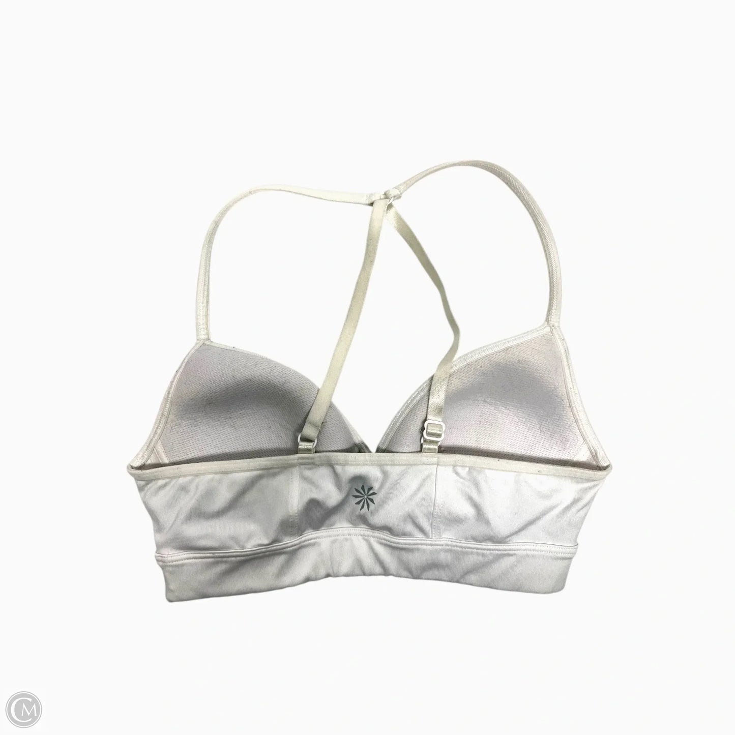 Athletic Bra By Athleta In White, Size: Xs