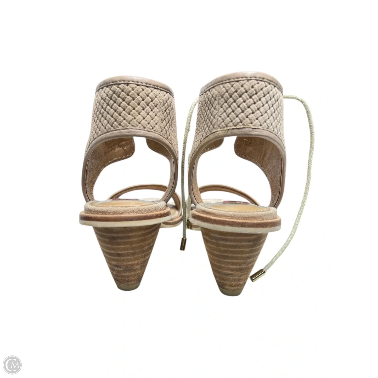 Sandals Heels Wedge By Elaine Turner In Pink, Size: 6