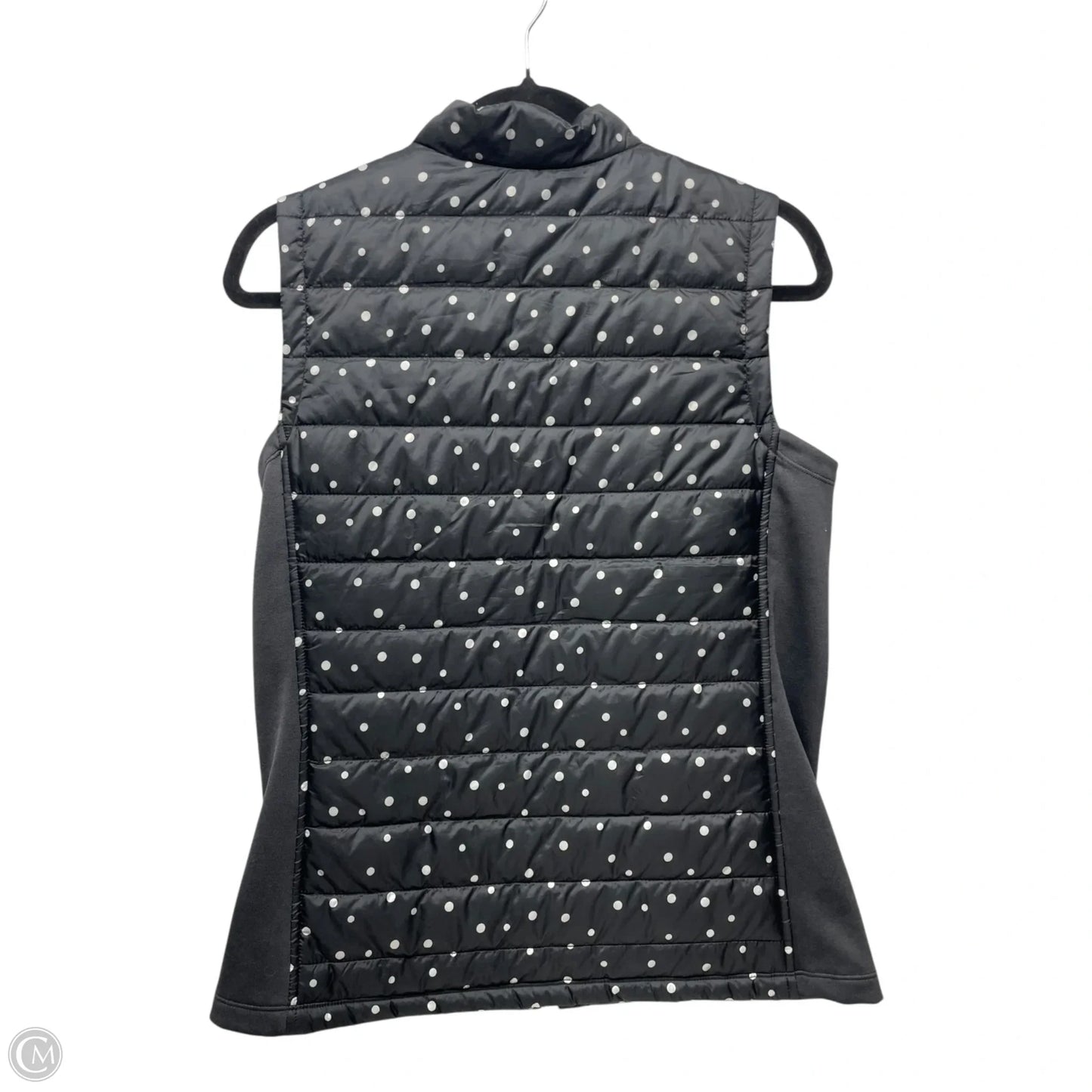 Vest Puffer & Quilted By Chicos In Polkadot Pattern, Size: S