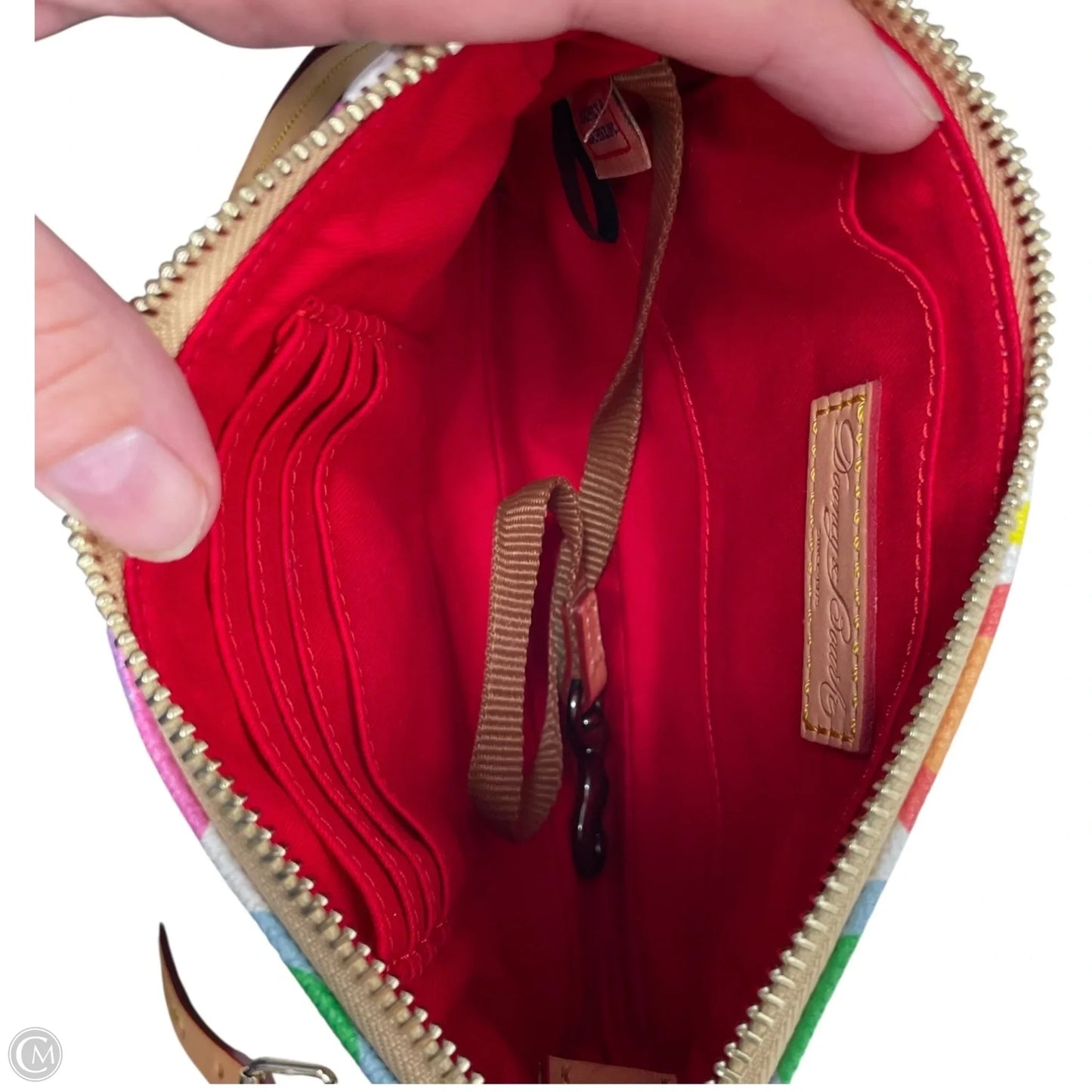 Crossbody Designer By Dooney And Bourke, Size: Small