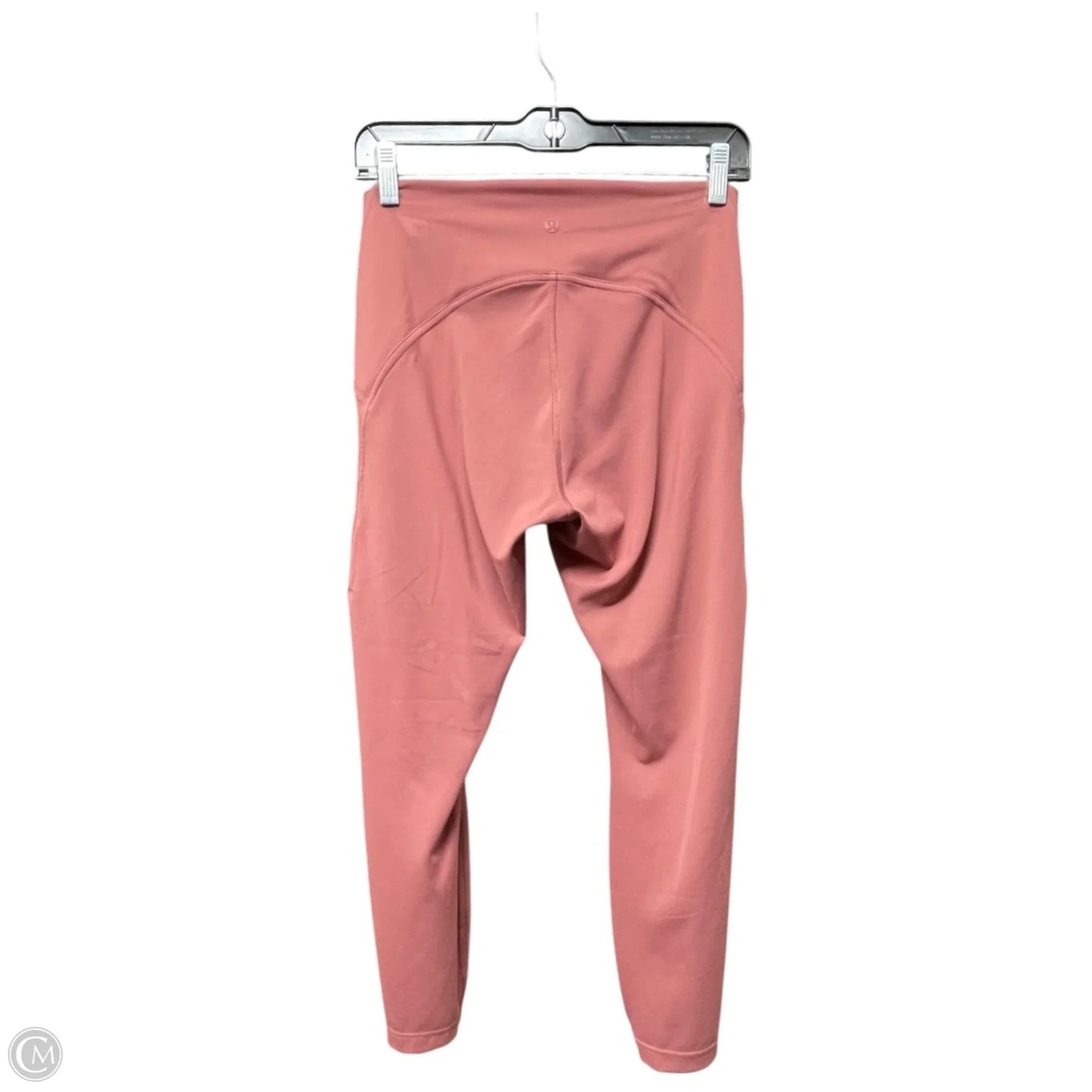 Athletic Leggings By Lululemon In Red, Size: 8