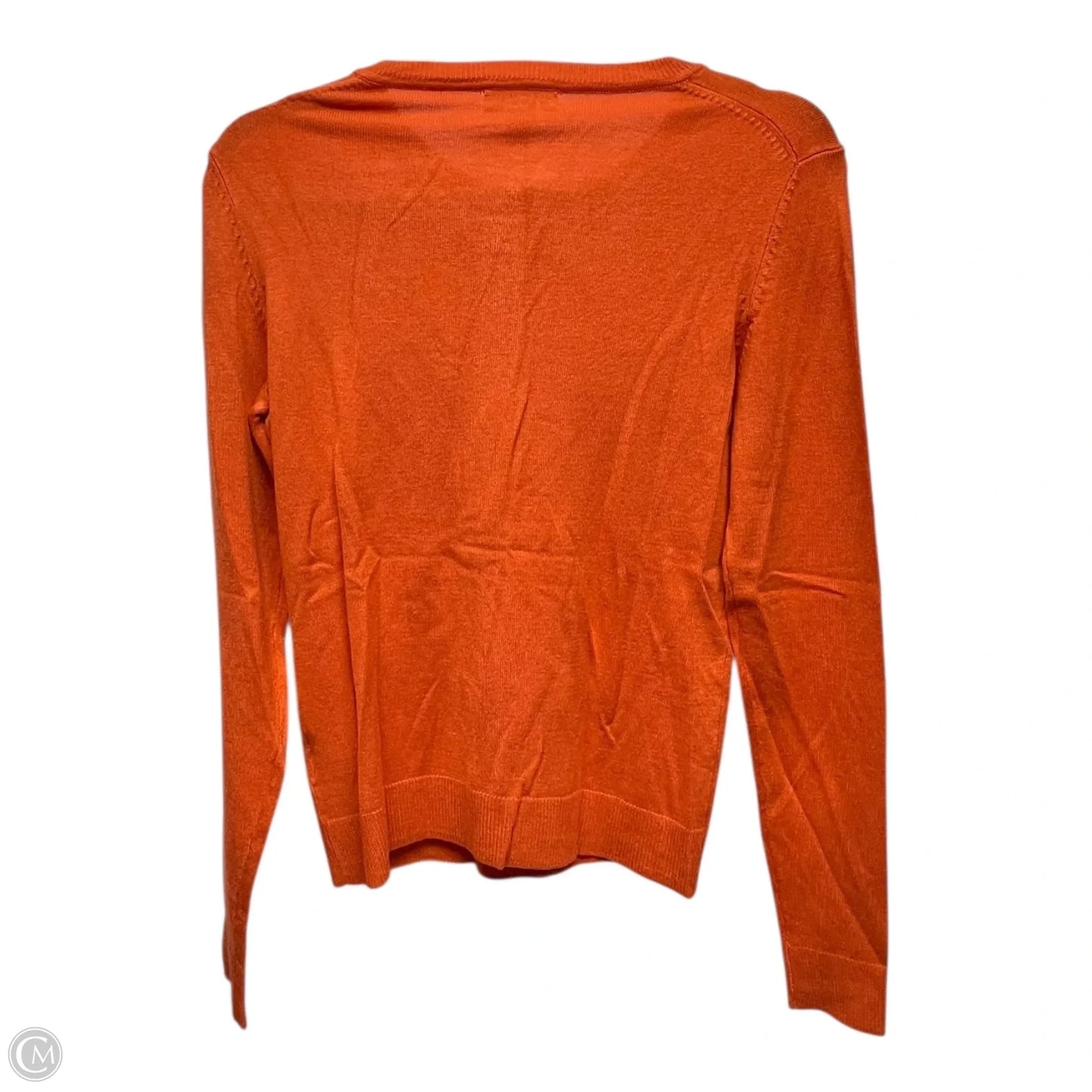Cardigan By Charter Club In Orange, Size: Xs