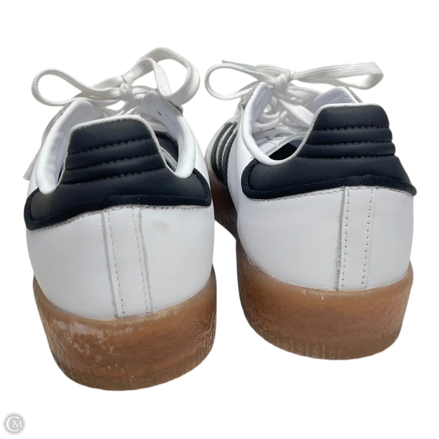 Shoes Sneakers By Adidas In Black & White, Size: 8