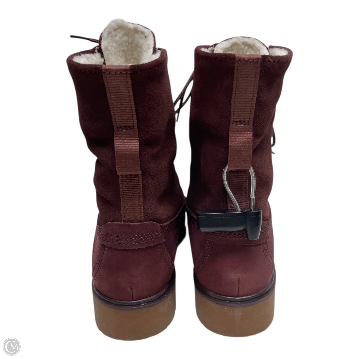 Boots Combat By Timberland In Maroon, Size: 8