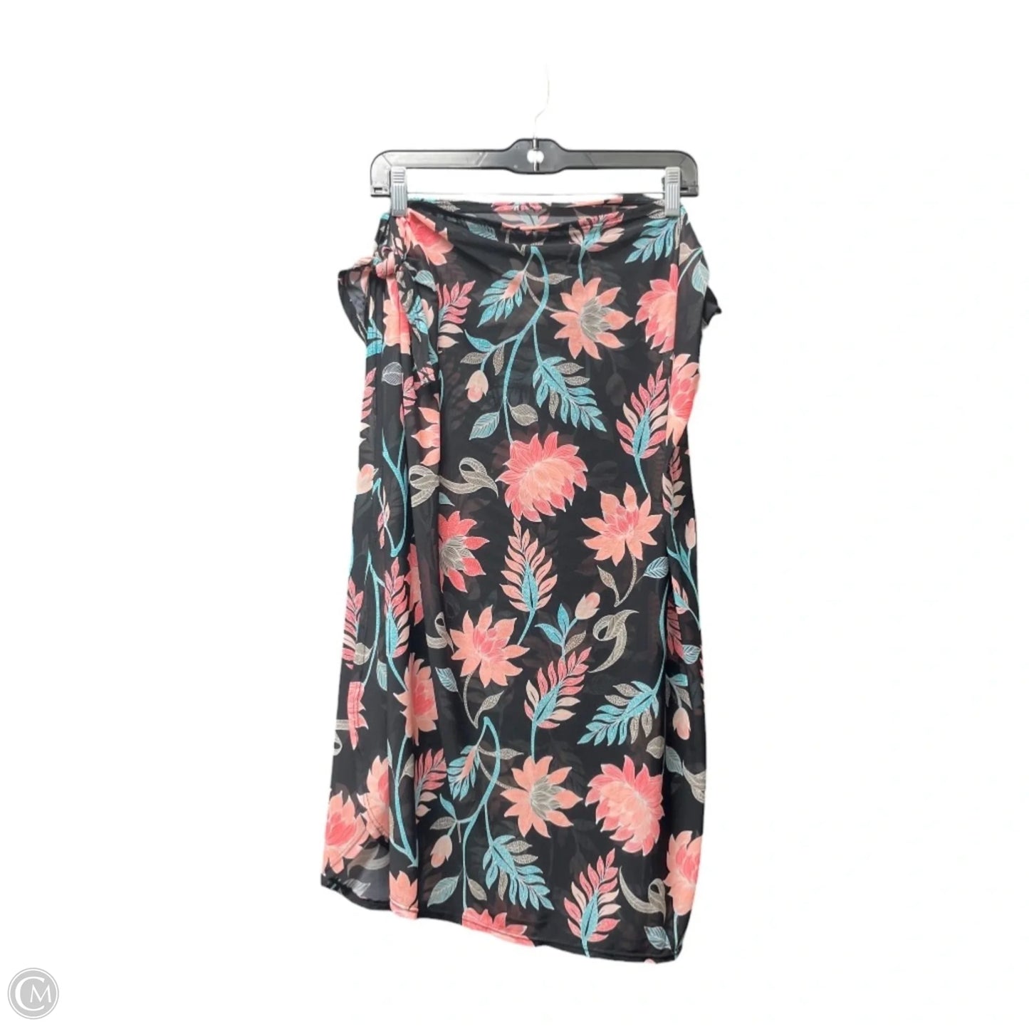 Swimwear Cover-up By Seafolly In Floral Print, Size: L