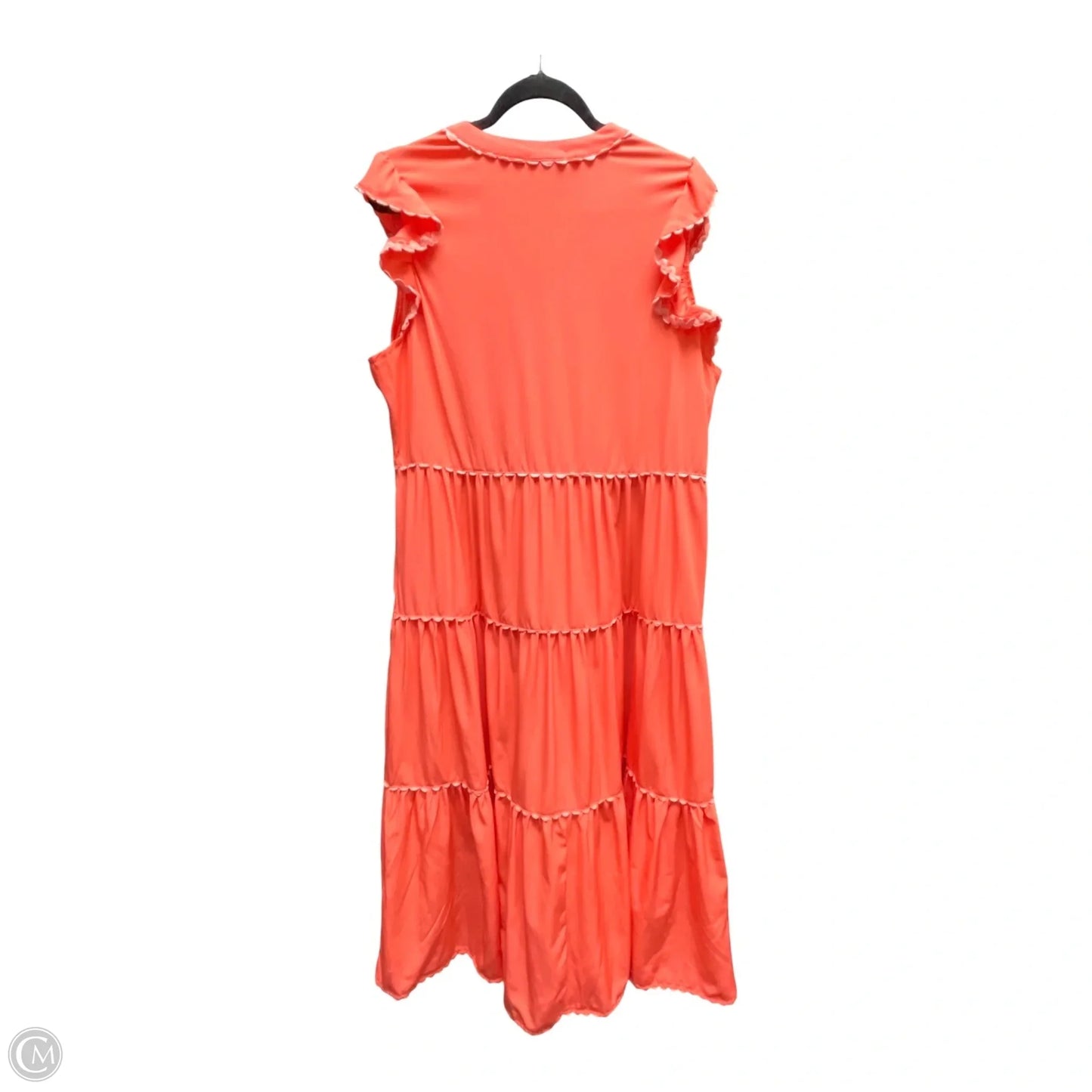 Dress Casual Maxi By Mary Square In Orange, Size: L