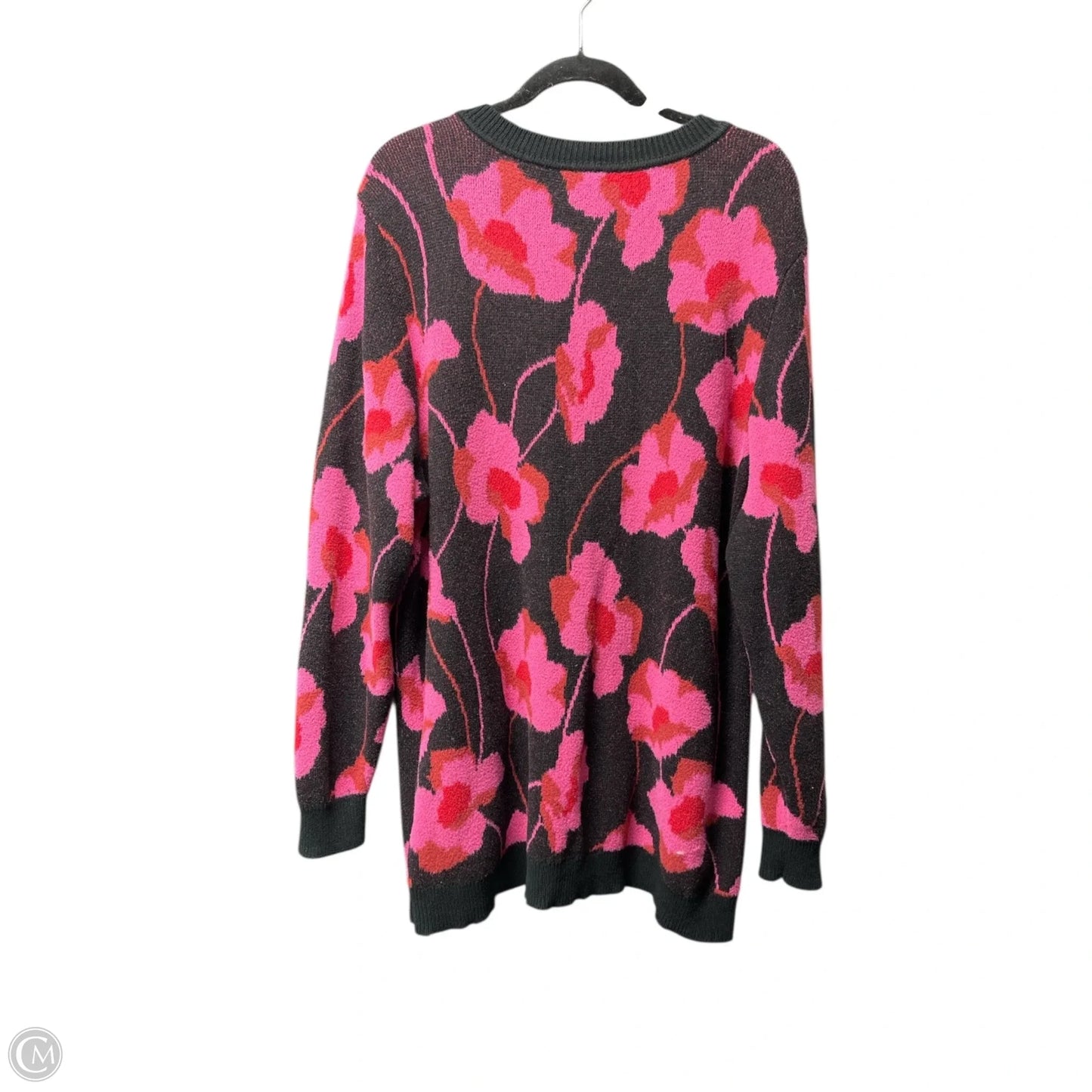 Sweater By Cabi In Floral Print, Size: Xl