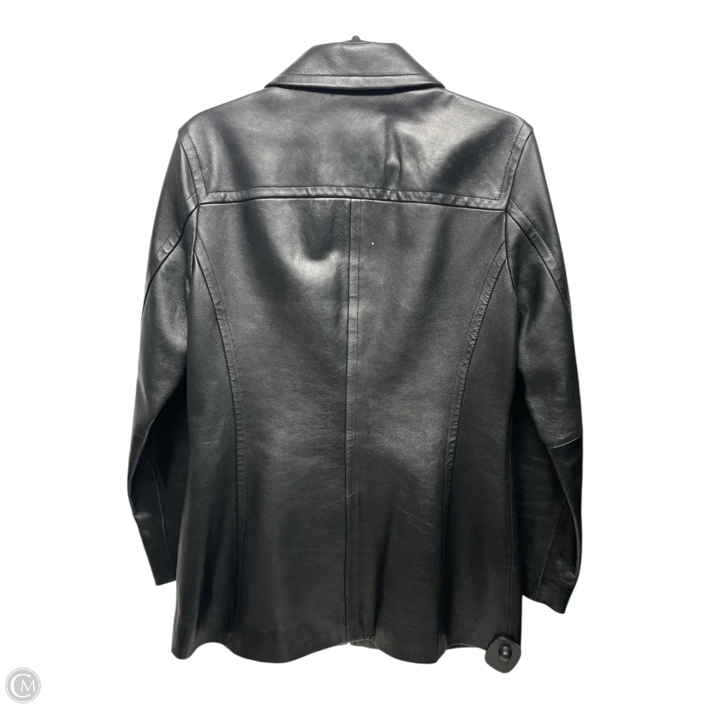 Jacket Designer By Coach In Black, Size: S