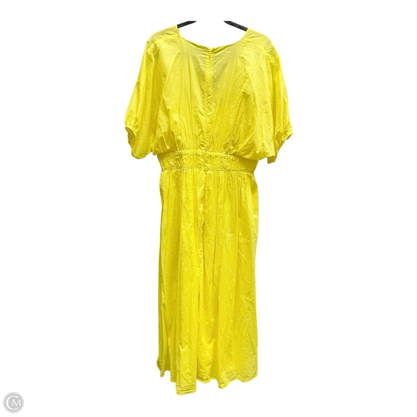 Dress Casual Maxi By Banana Republic In Yellow, Size: M