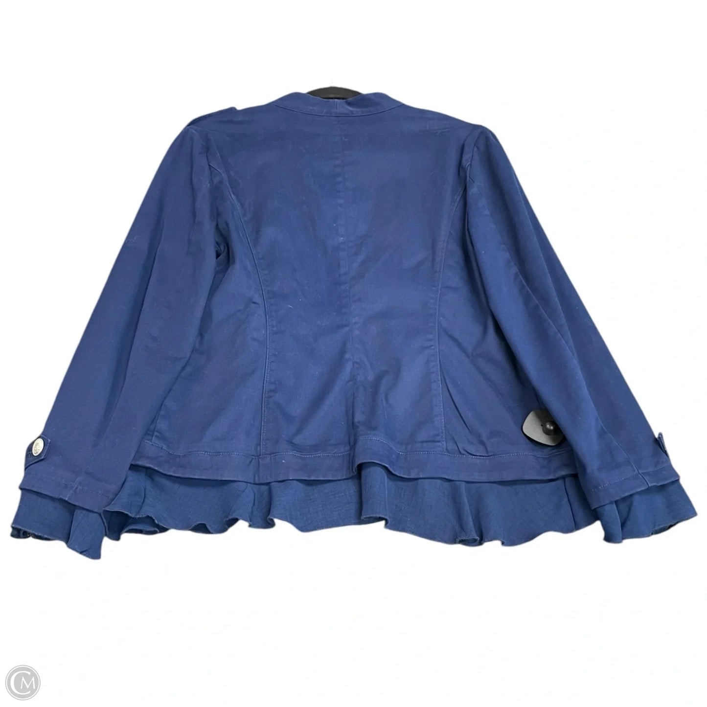 Jacket Other By Chicos In Navy, Size: M