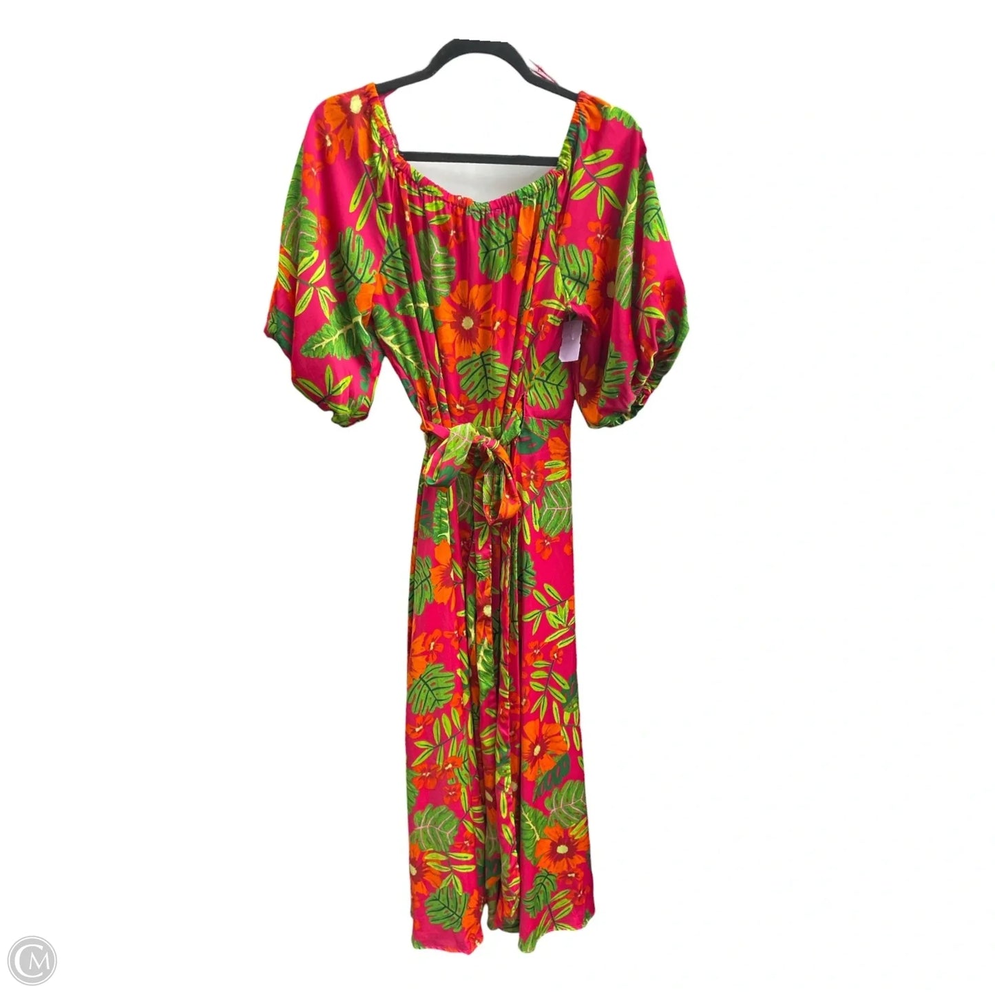 Dress Casual Maxi By Dress Forum In Tropical Print, Size: L
