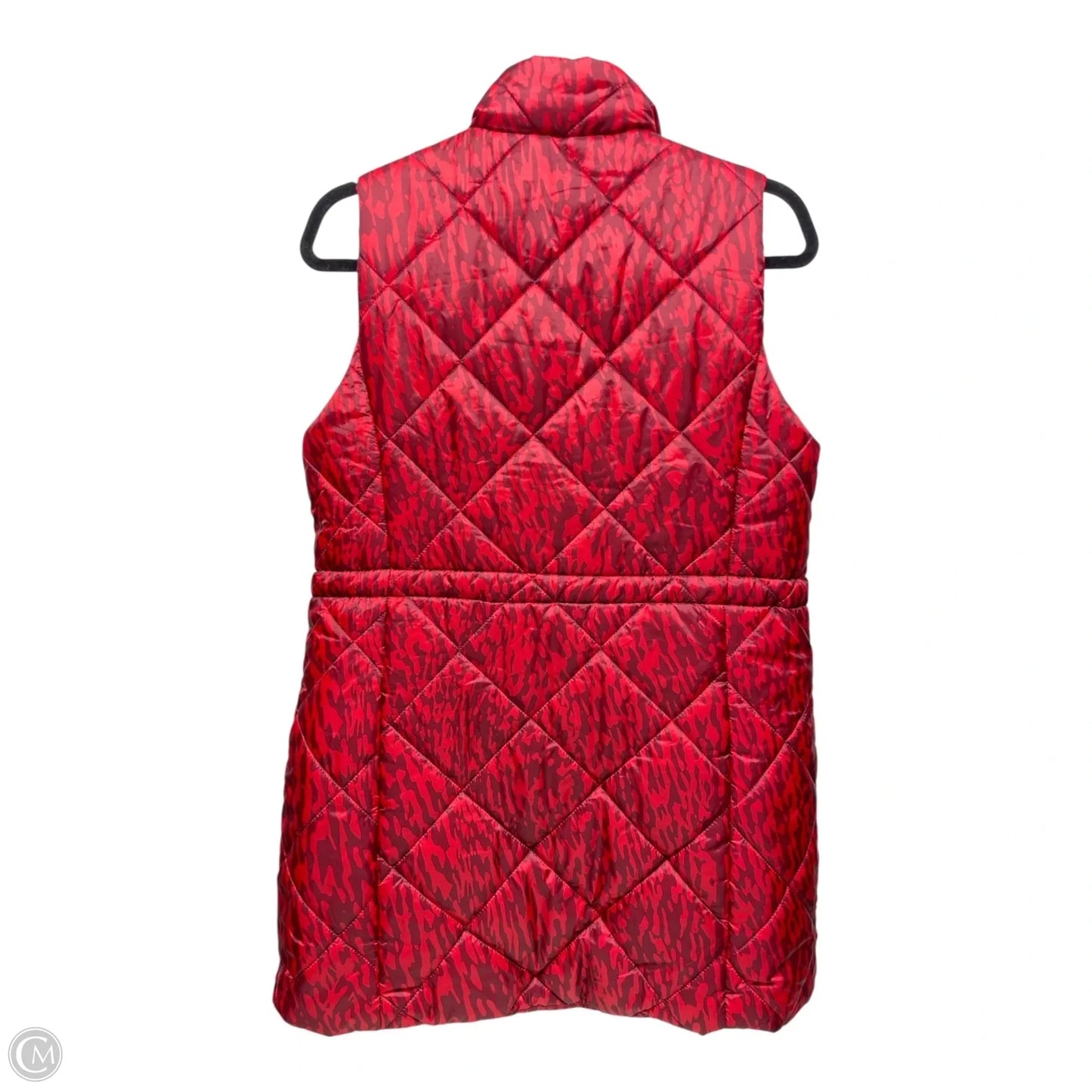 Vest Puffer & Quilted By Liz Claiborne In Red, Size: S
