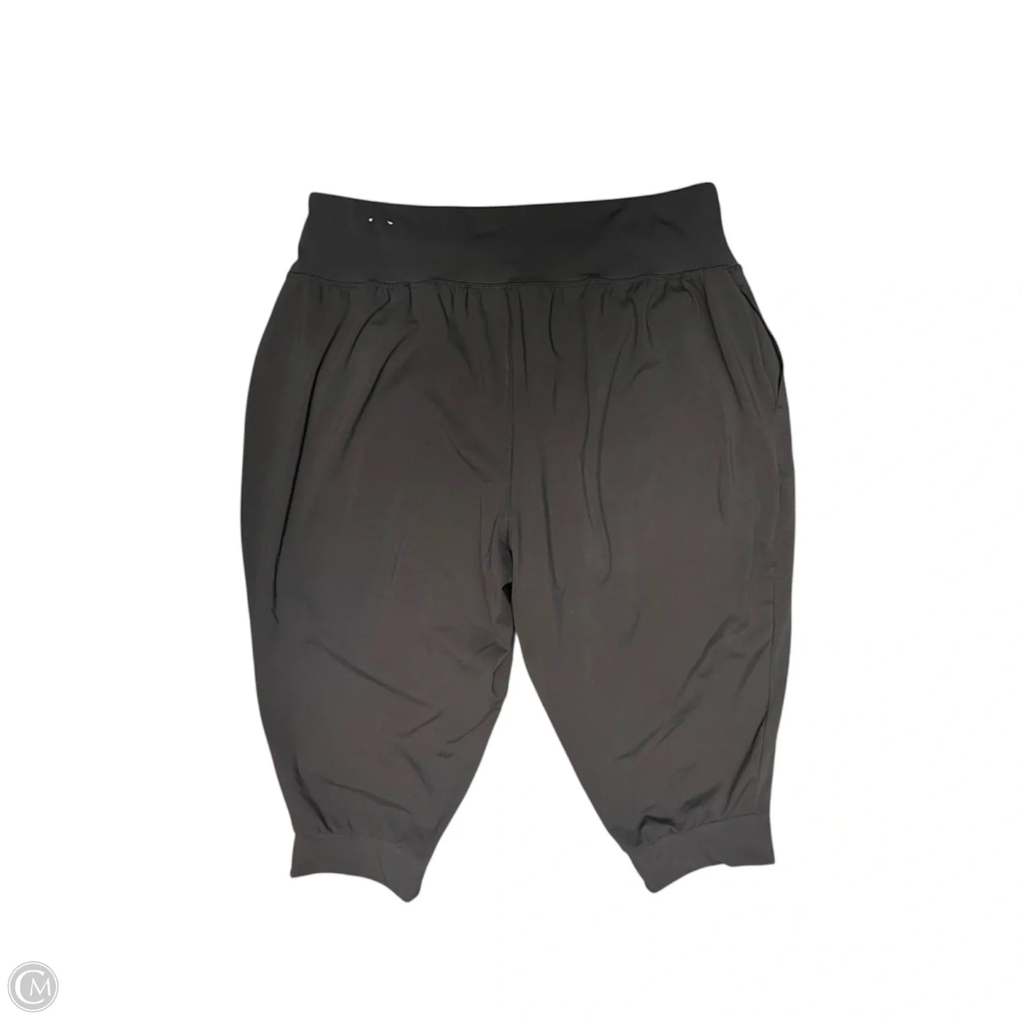 Athletic Capris By Livi Active In Black, Size: 3x
