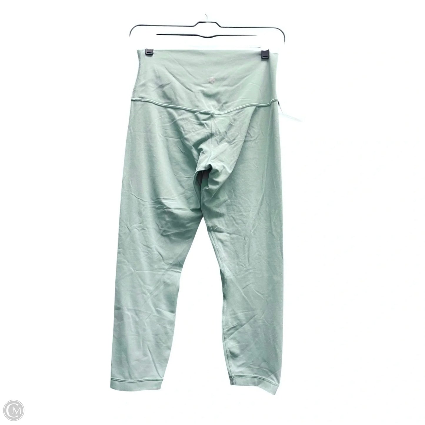 Athletic Capris By Lululemon In Green, Size: L