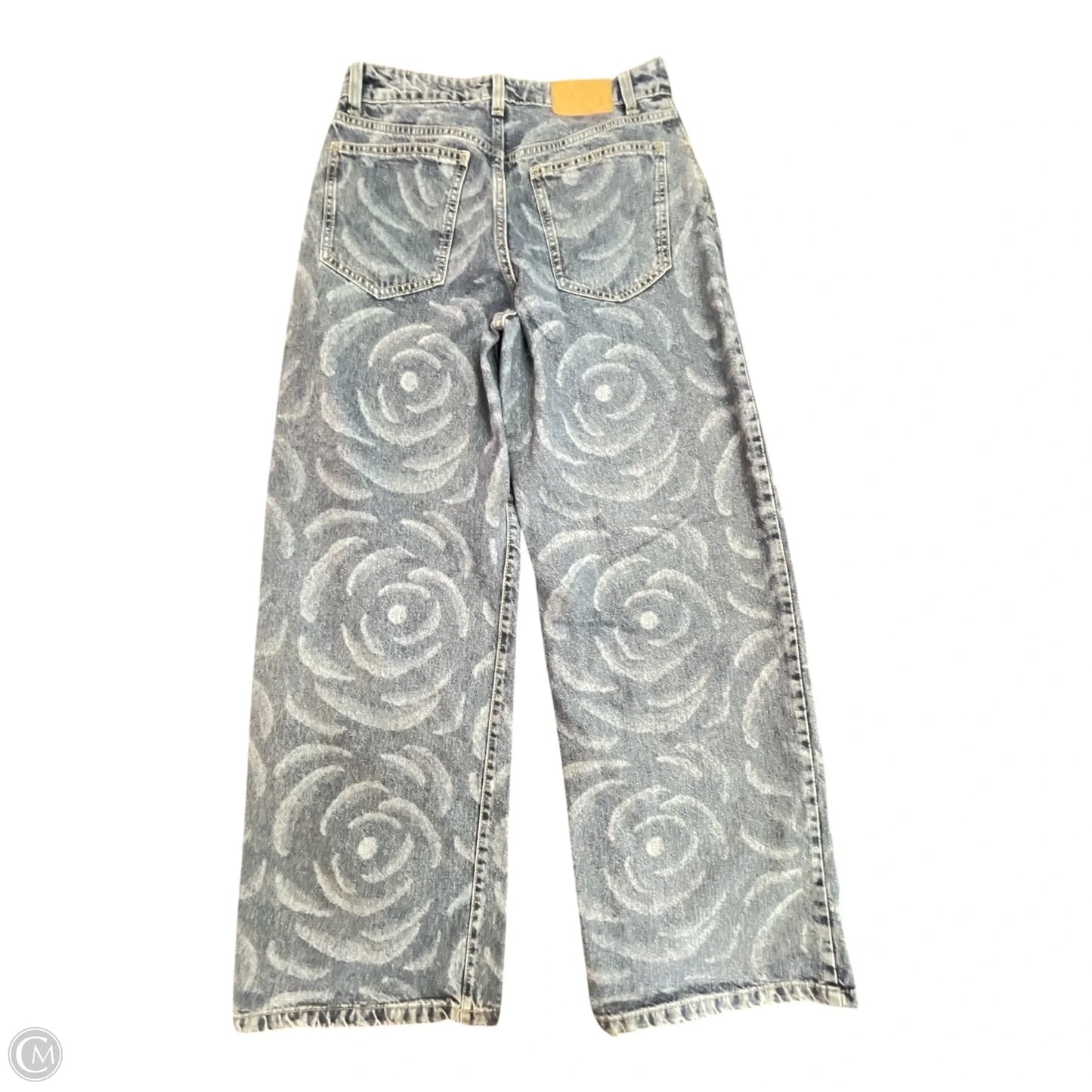 Jeans Wide Leg By Cotton On In Blue, Size: 28