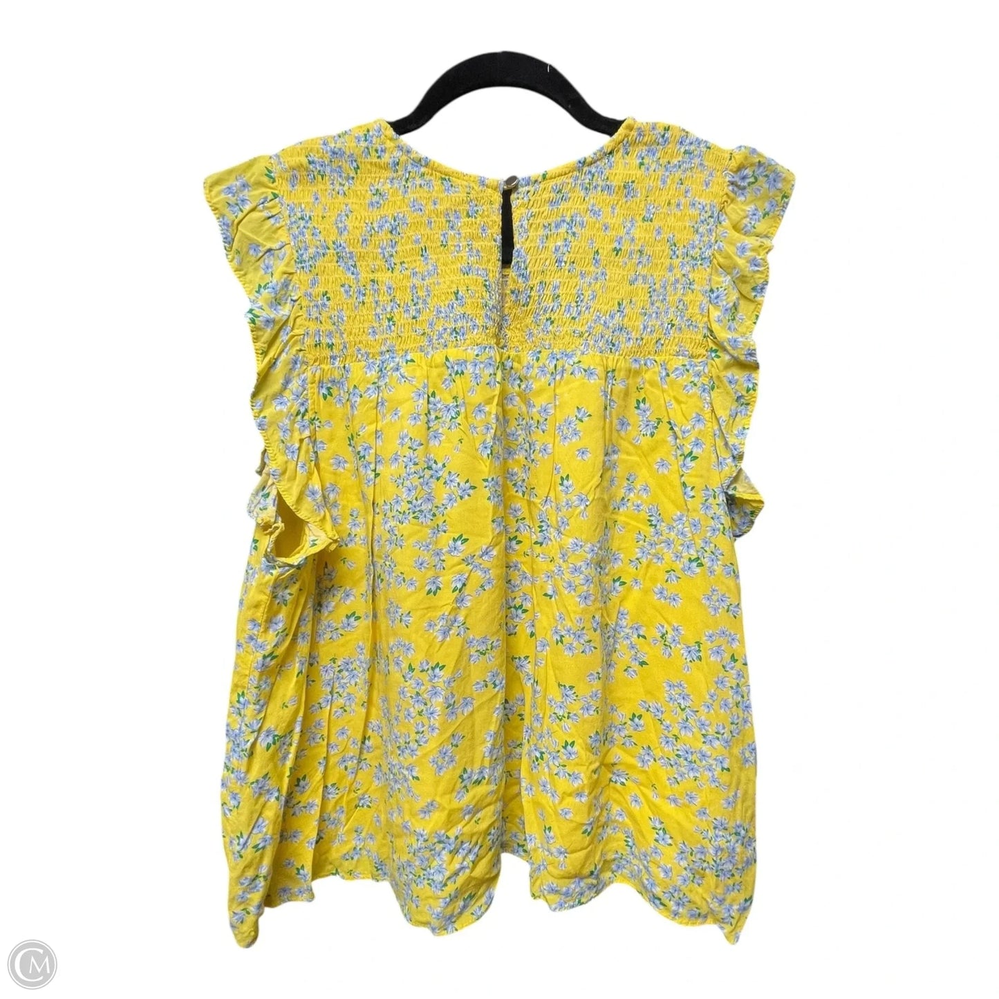 Top Sleeveless By Draper James In Floral Print, Size: Xl