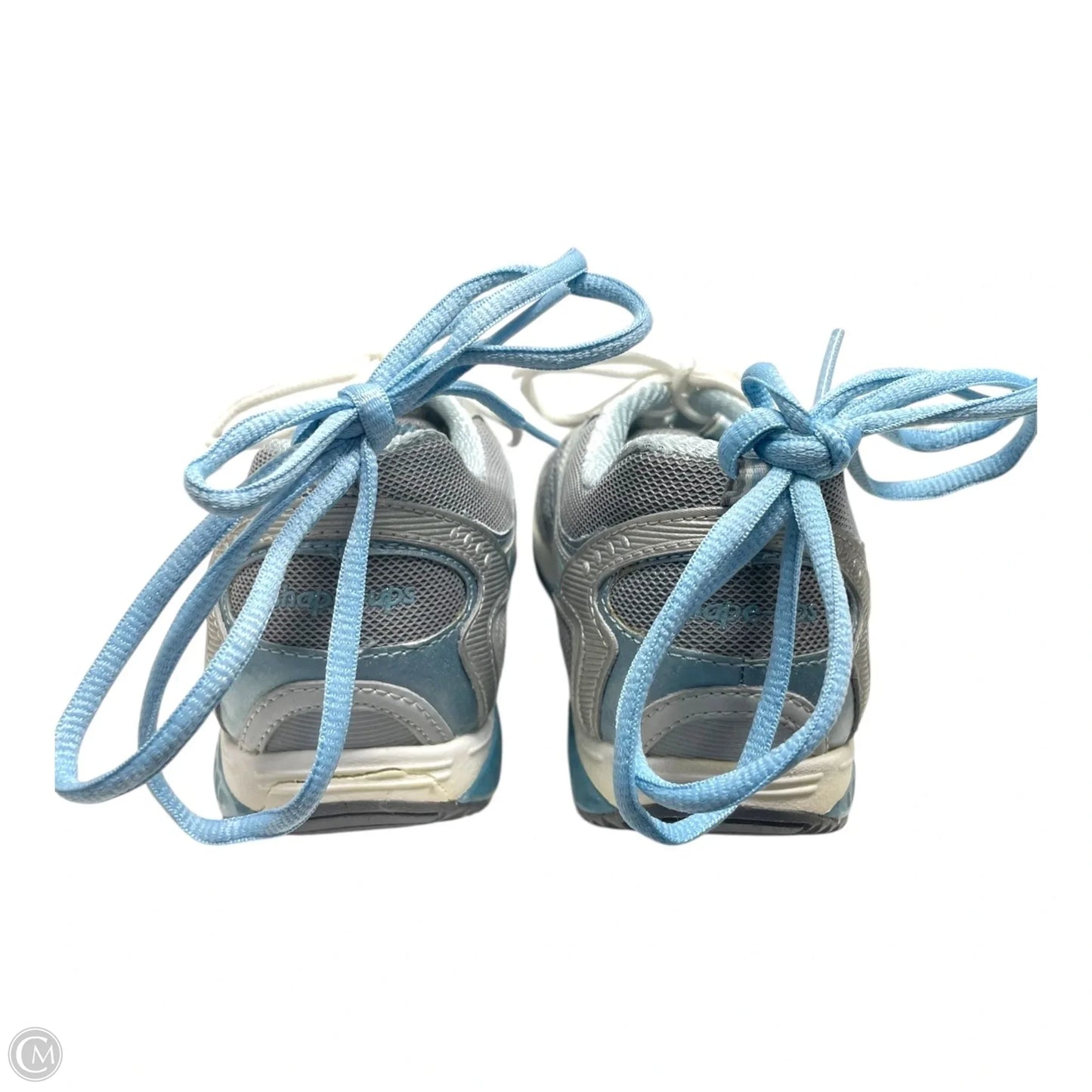 Shoes Athletic By Skechers In Blue & Grey, Size: 9