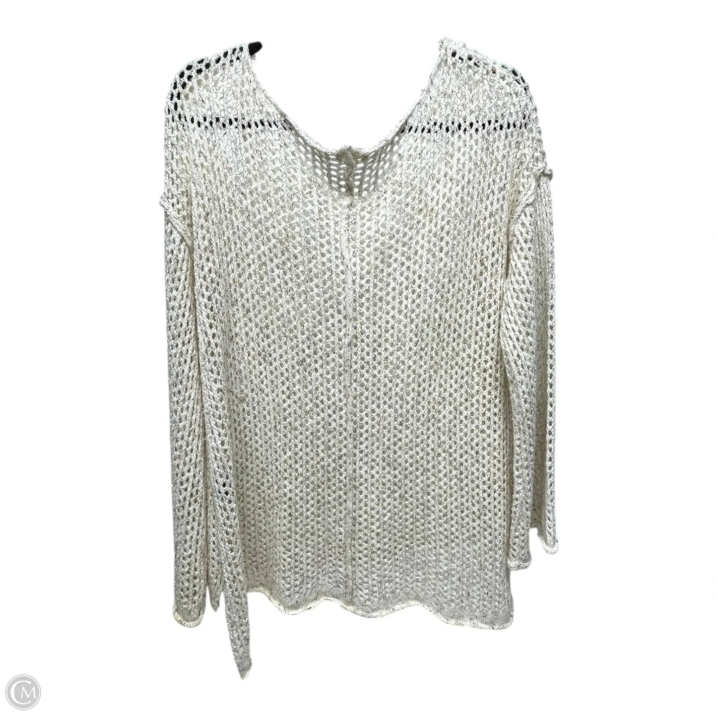 Sweater By Pol In Ivory, Size: L