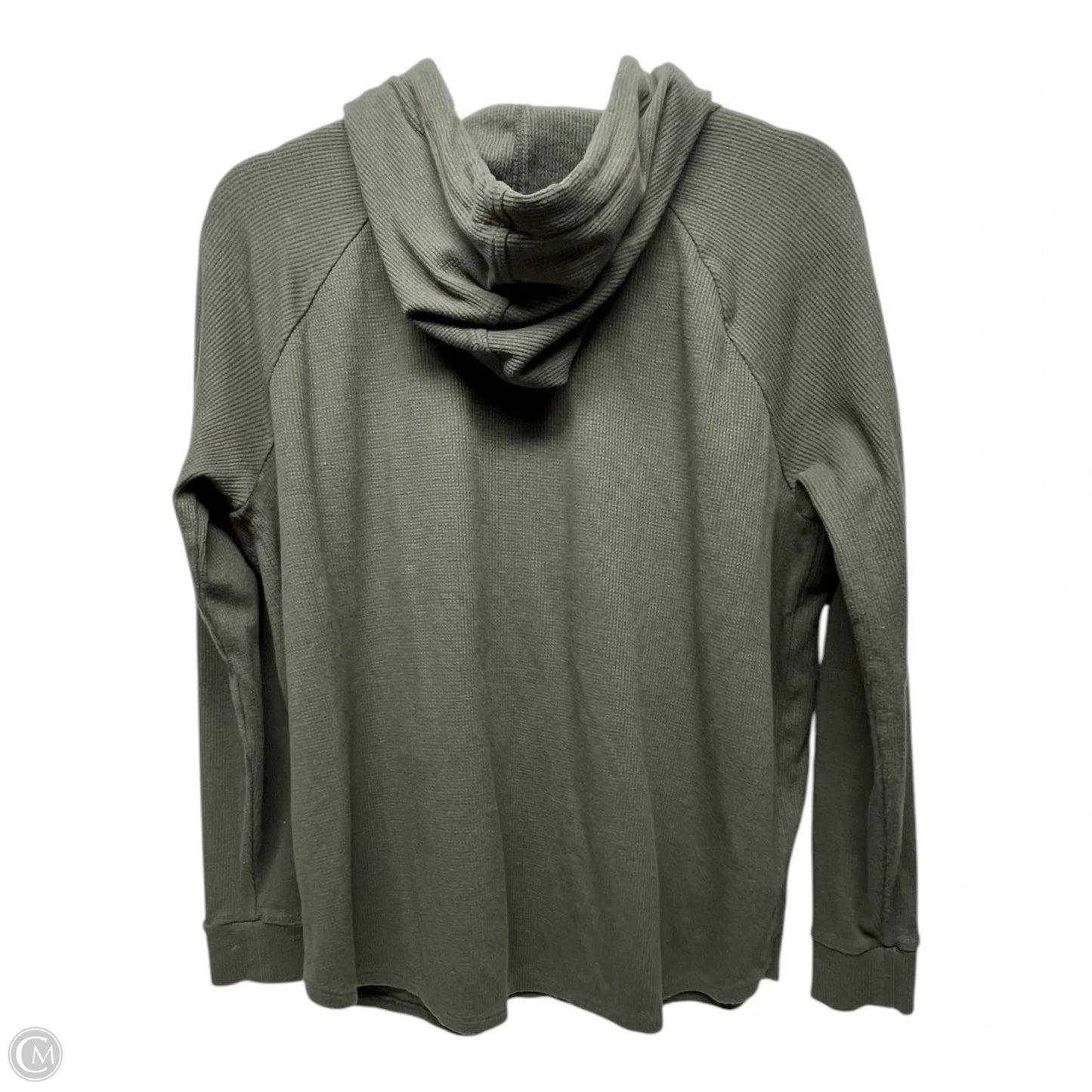 Sweatshirt Hoodie By Michael By Michael Kors In Green, Size: M