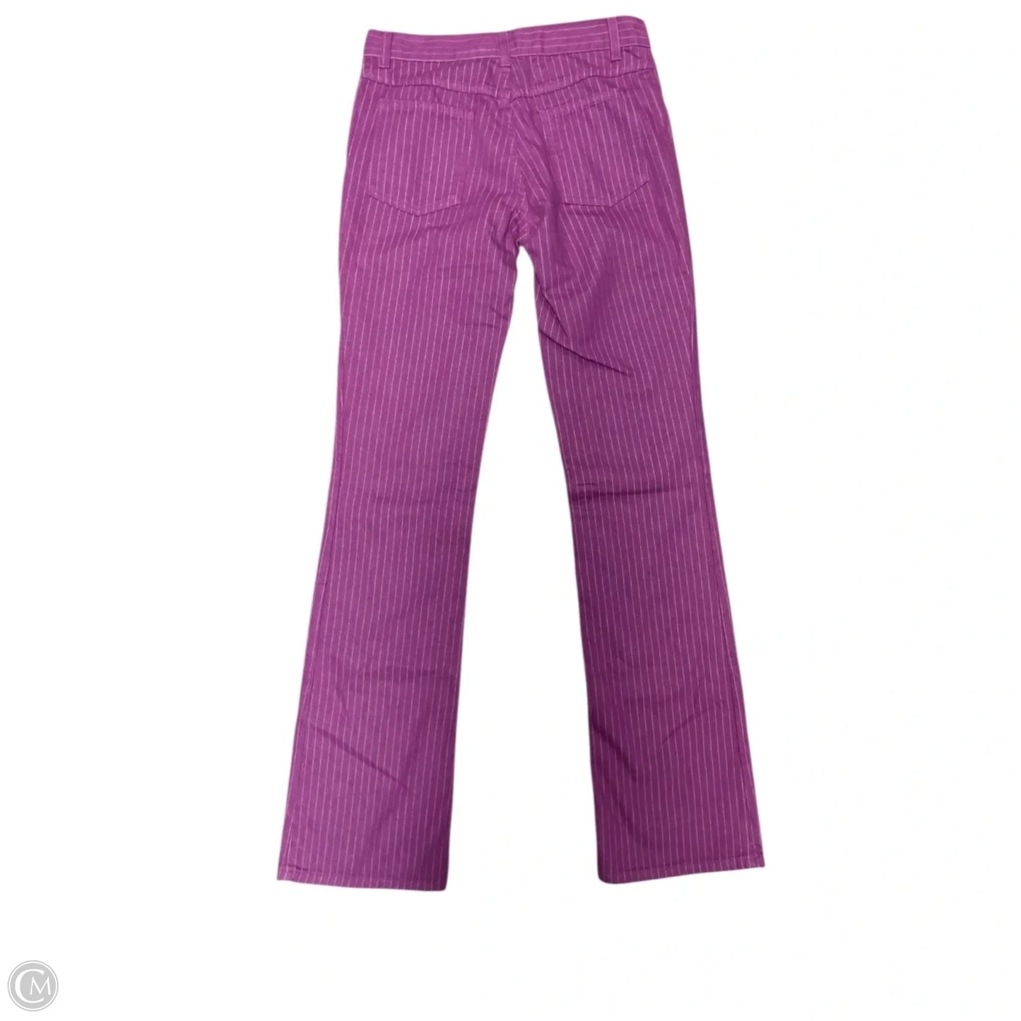 Jeans Luxury Designer By Marc Jacobs In Striped Pattern, Size: 2