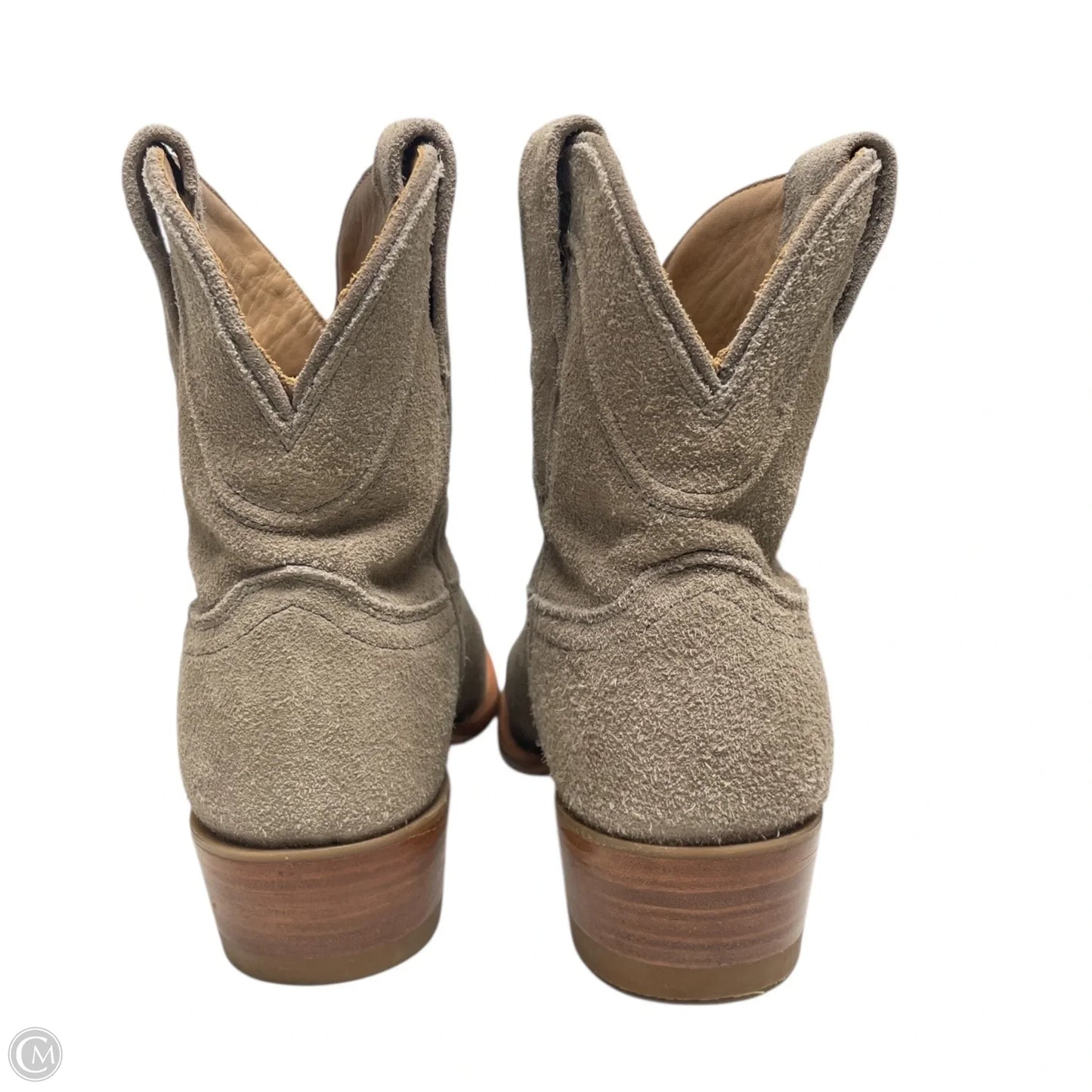 Boots Western By TECOVAS - THE LUCY In Taupe, Size: 7