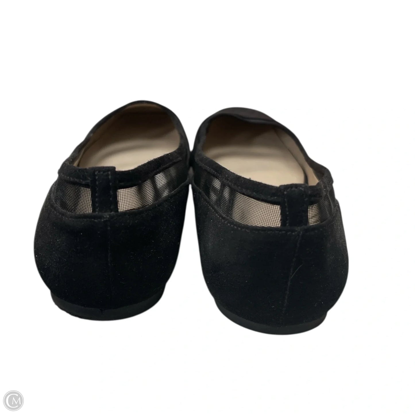 Shoes Flats By Cato In Black, Size: 10