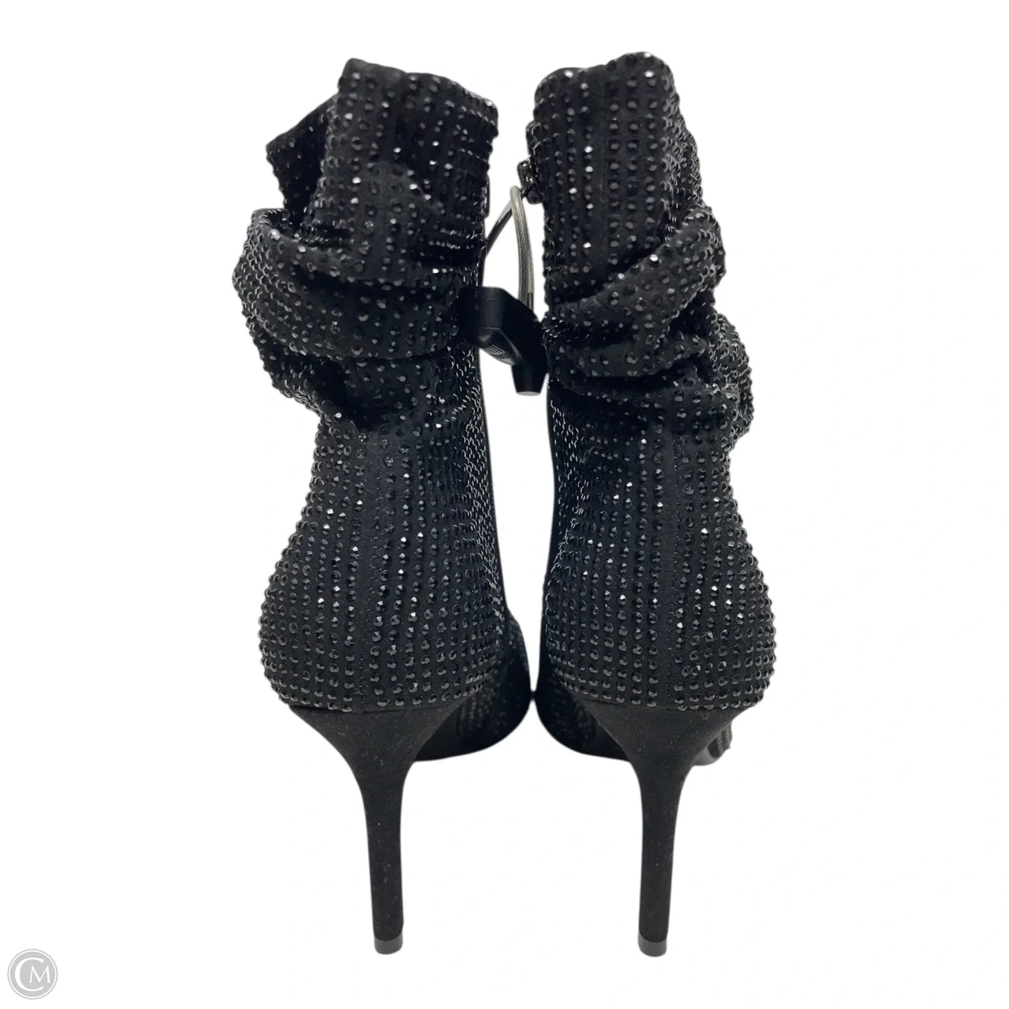 Boots Ankle Heels By Nine West In Black, Size: 8.5