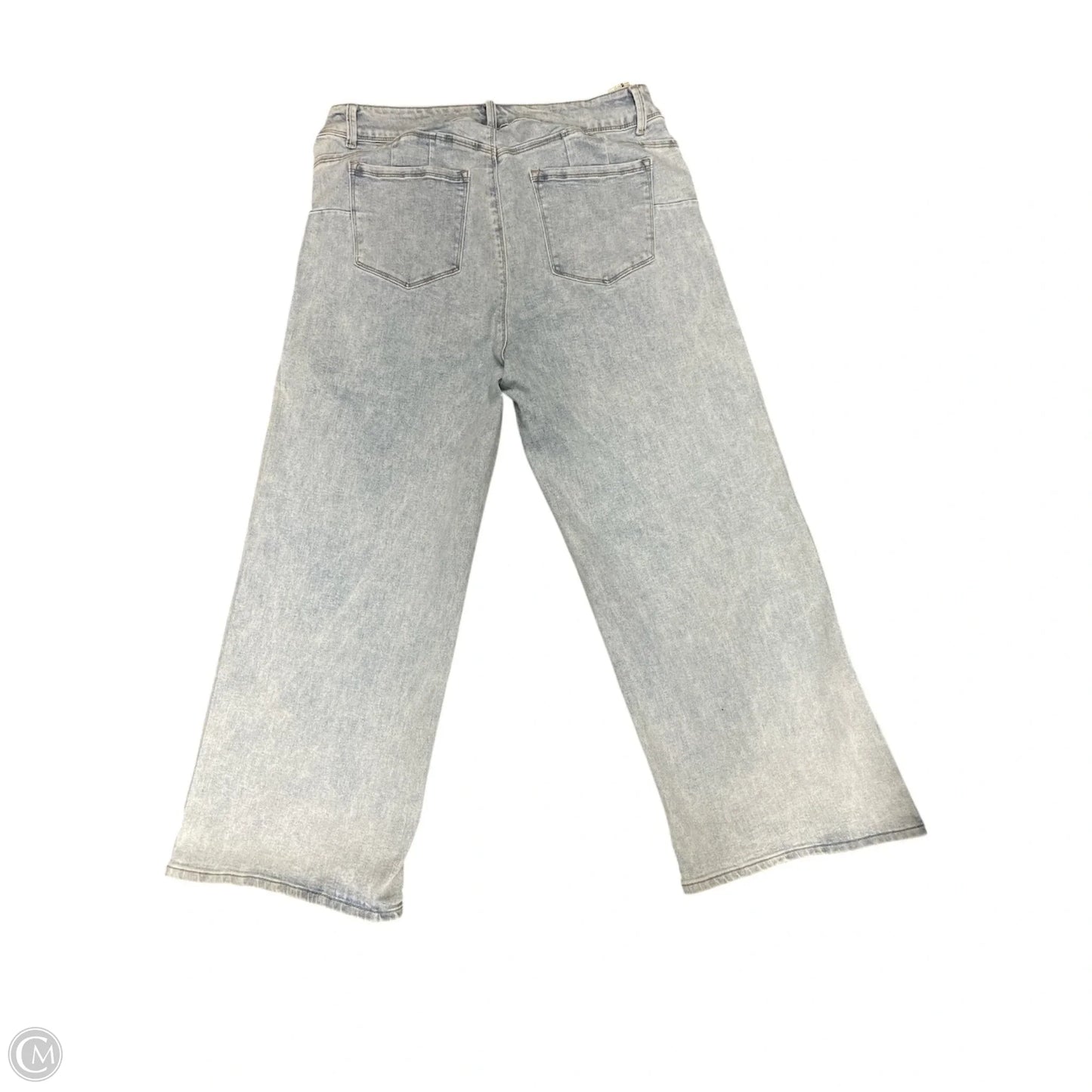 Jeans Wide Leg By fire & rain - In Blue Denim, Size: 3x