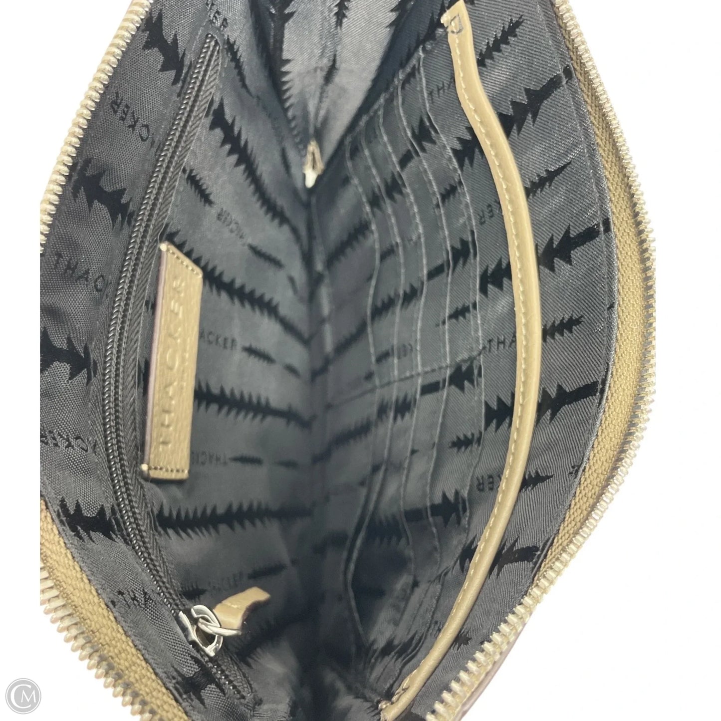 Clutch Leather By THACKER, Size: Large