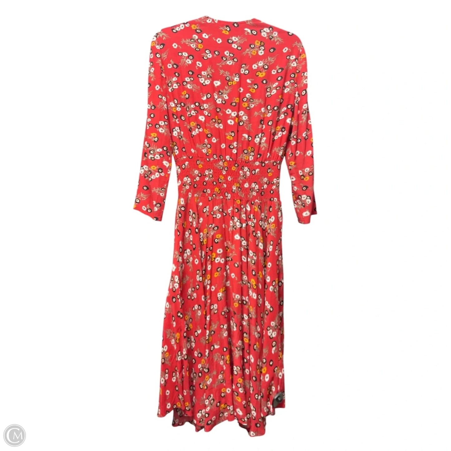 Dress Casual Midi By maje - In Floral Print, Size: L