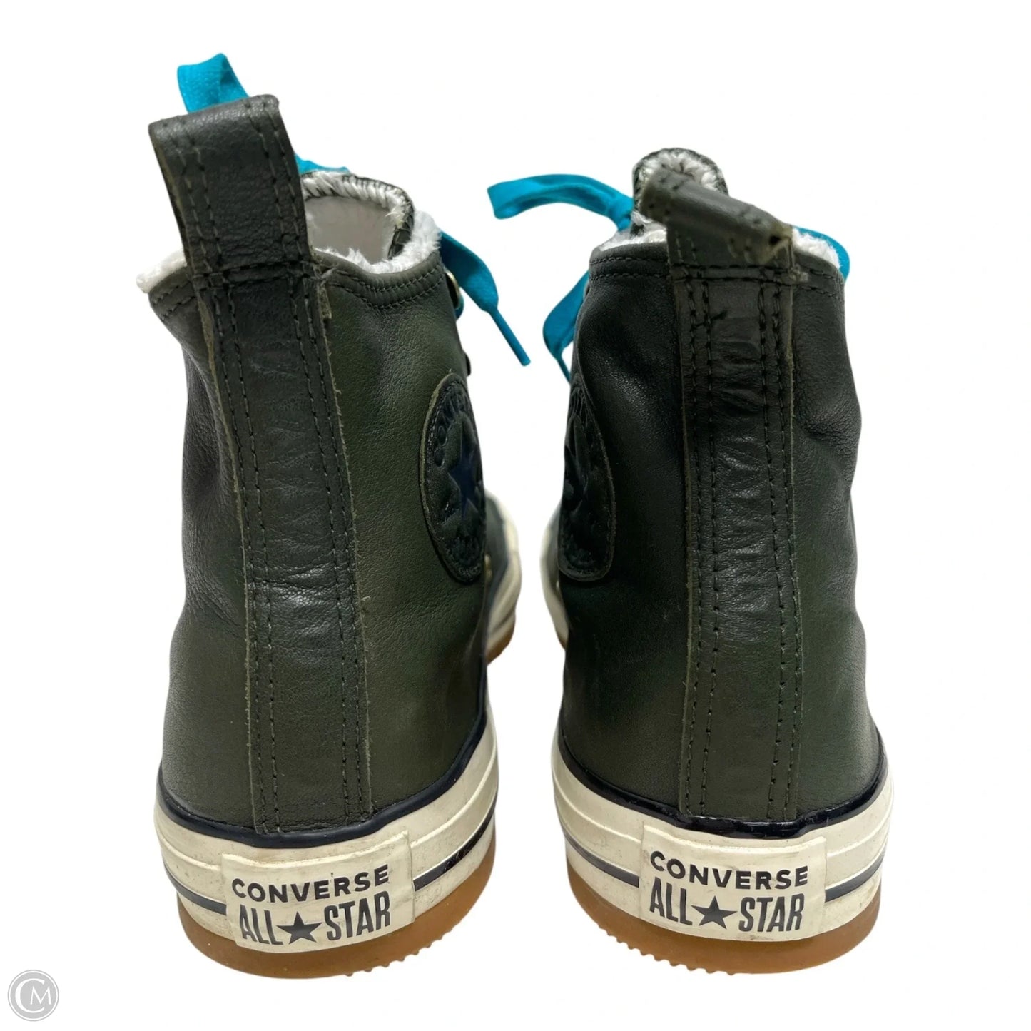 Shoes Sneakers By Converse In Green, Size: 8
