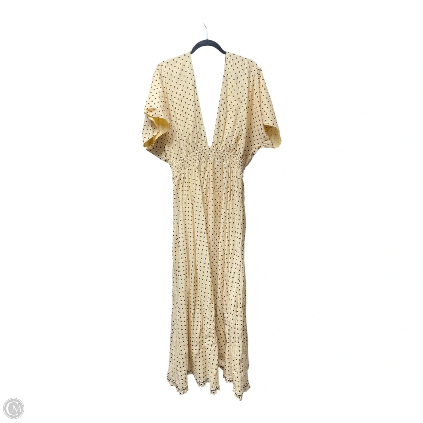 Dress Casual Maxi By MES DEMOISELLES In Polkadot Pattern, Size: 20